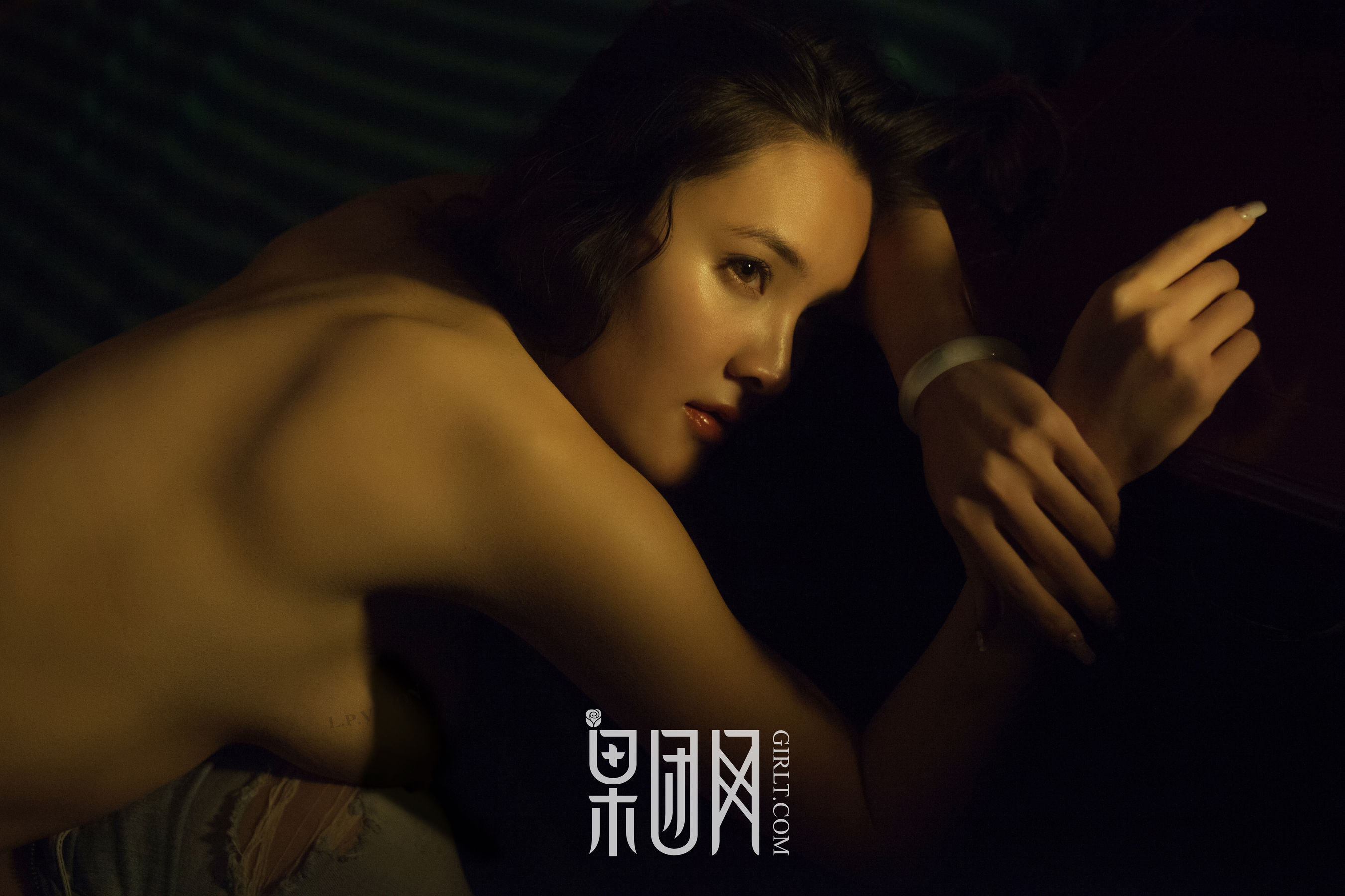 美女画家《全裸上阵人体艺术》 [果团网Girlt] No.033