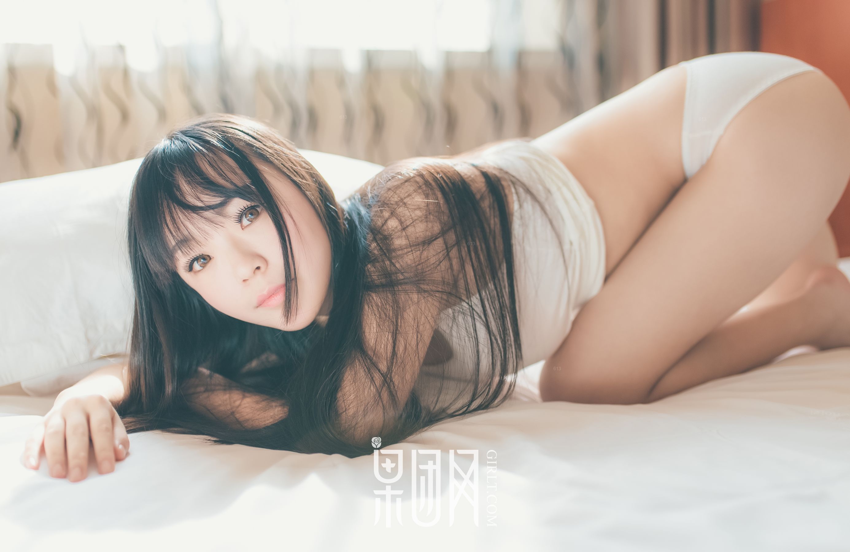 少女嫩模 神似吉冈里帆 [果团网Girlt] No.034