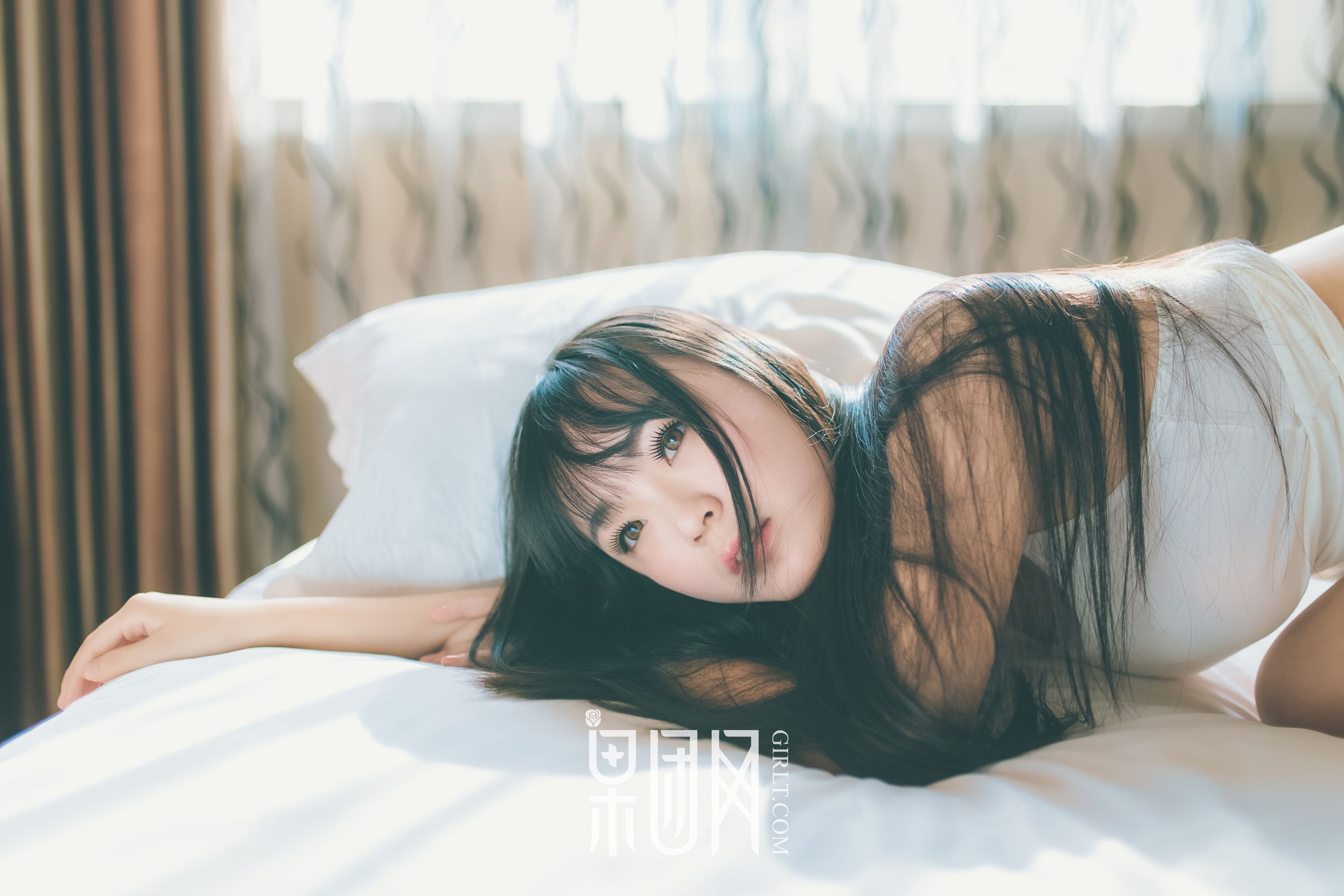 少女嫩模 神似吉冈里帆 [果团网Girlt] No.034