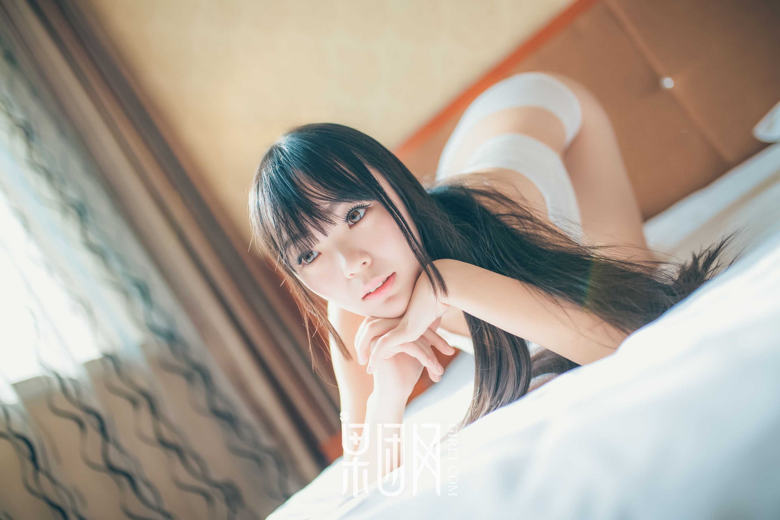 少女嫩模 神似吉冈里帆 [果团网Girlt] No.034