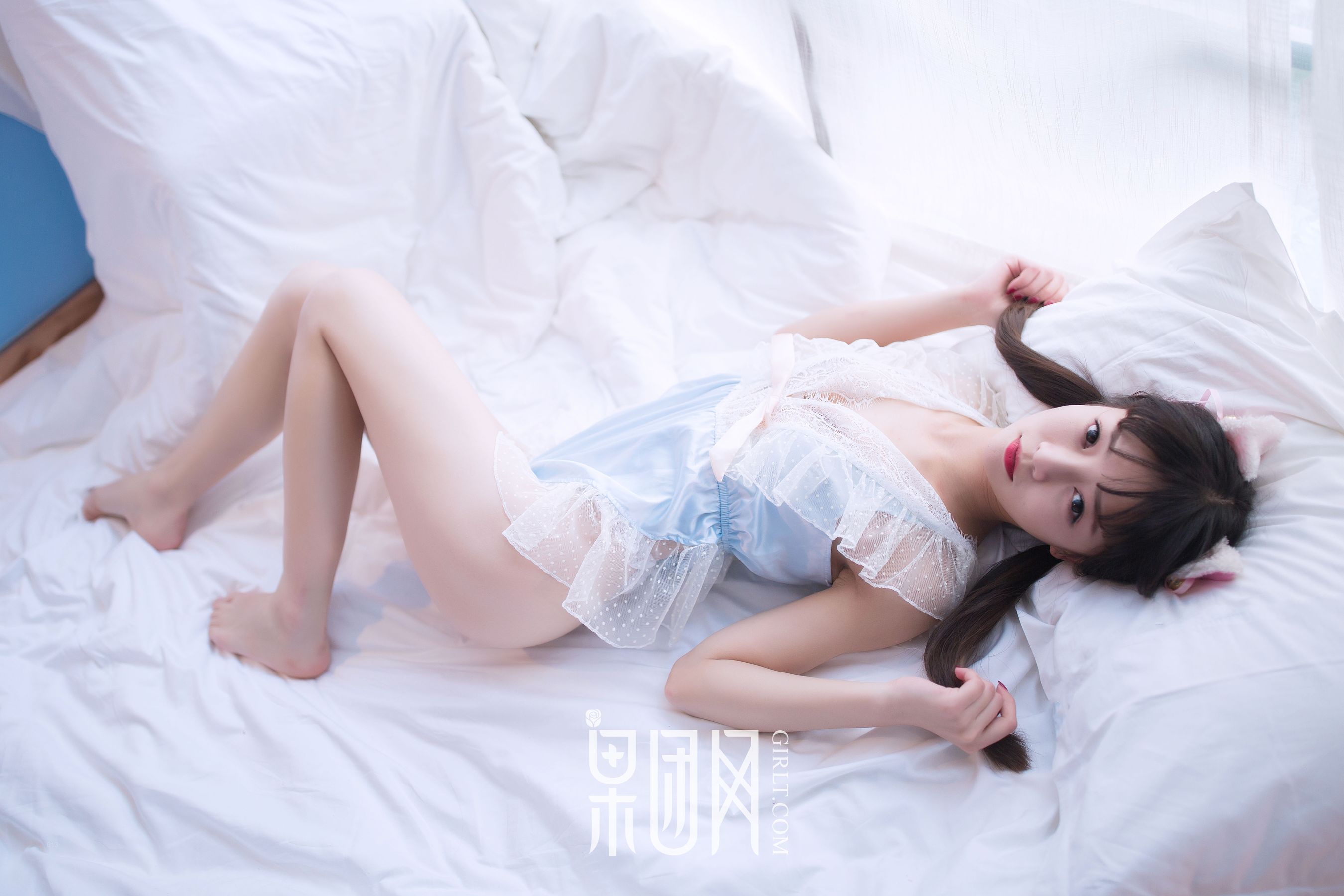 萌萌女《掌上芭蕾粉色糖果》 [果团网Girlt] No.044