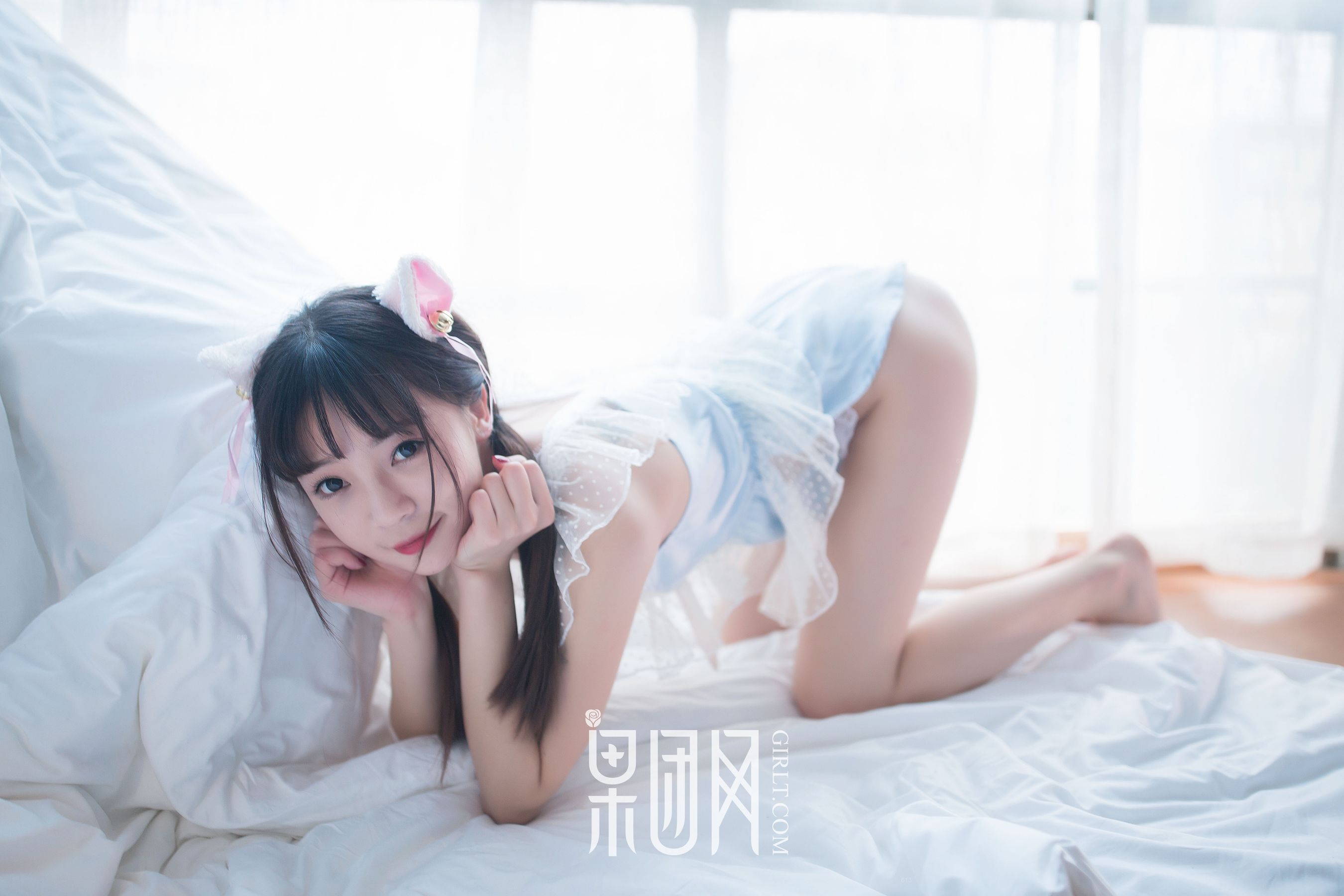 萌萌女《掌上芭蕾粉色糖果》 [果团网Girlt] No.044