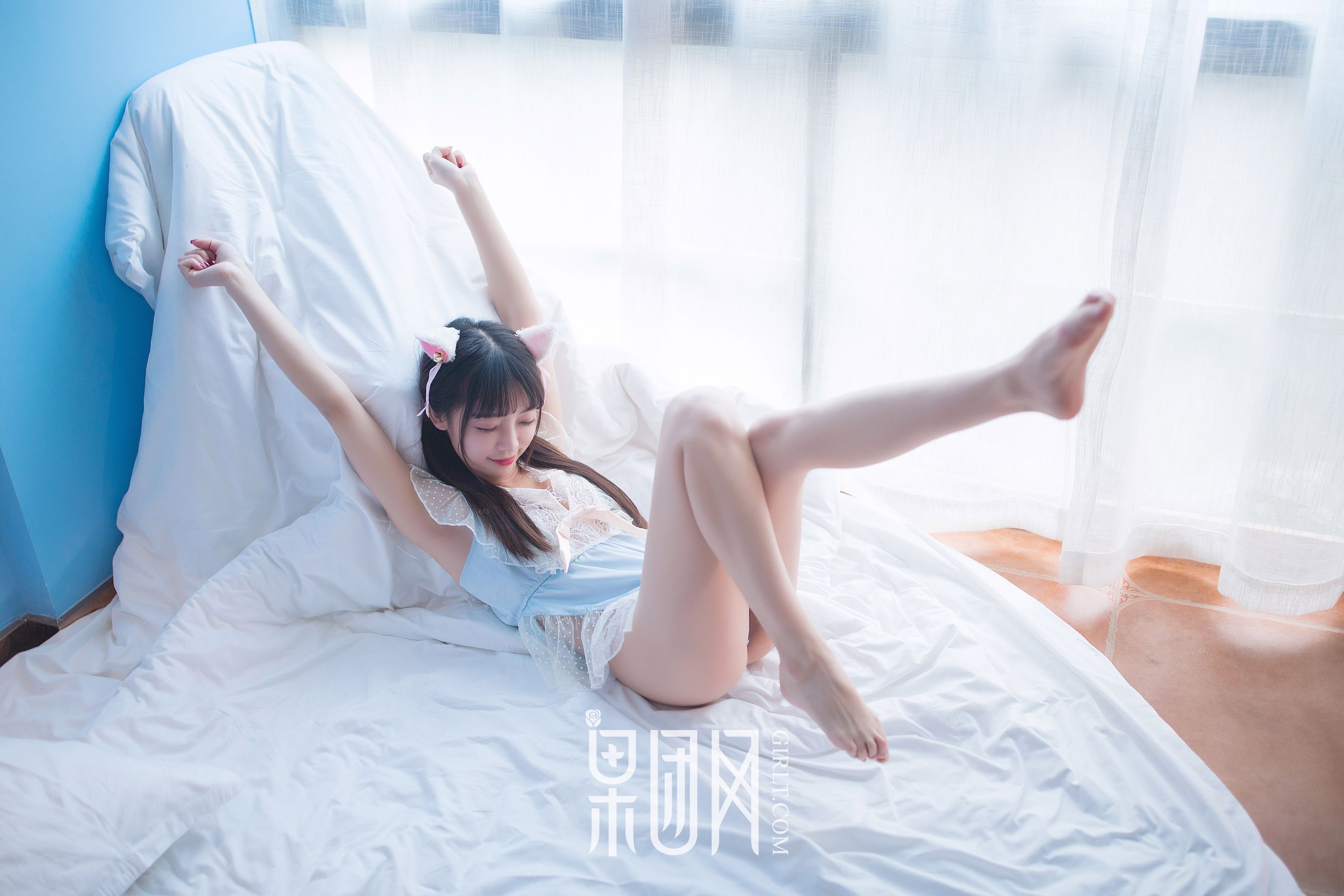 萌萌女《掌上芭蕾粉色糖果》 [果团网Girlt] No.044