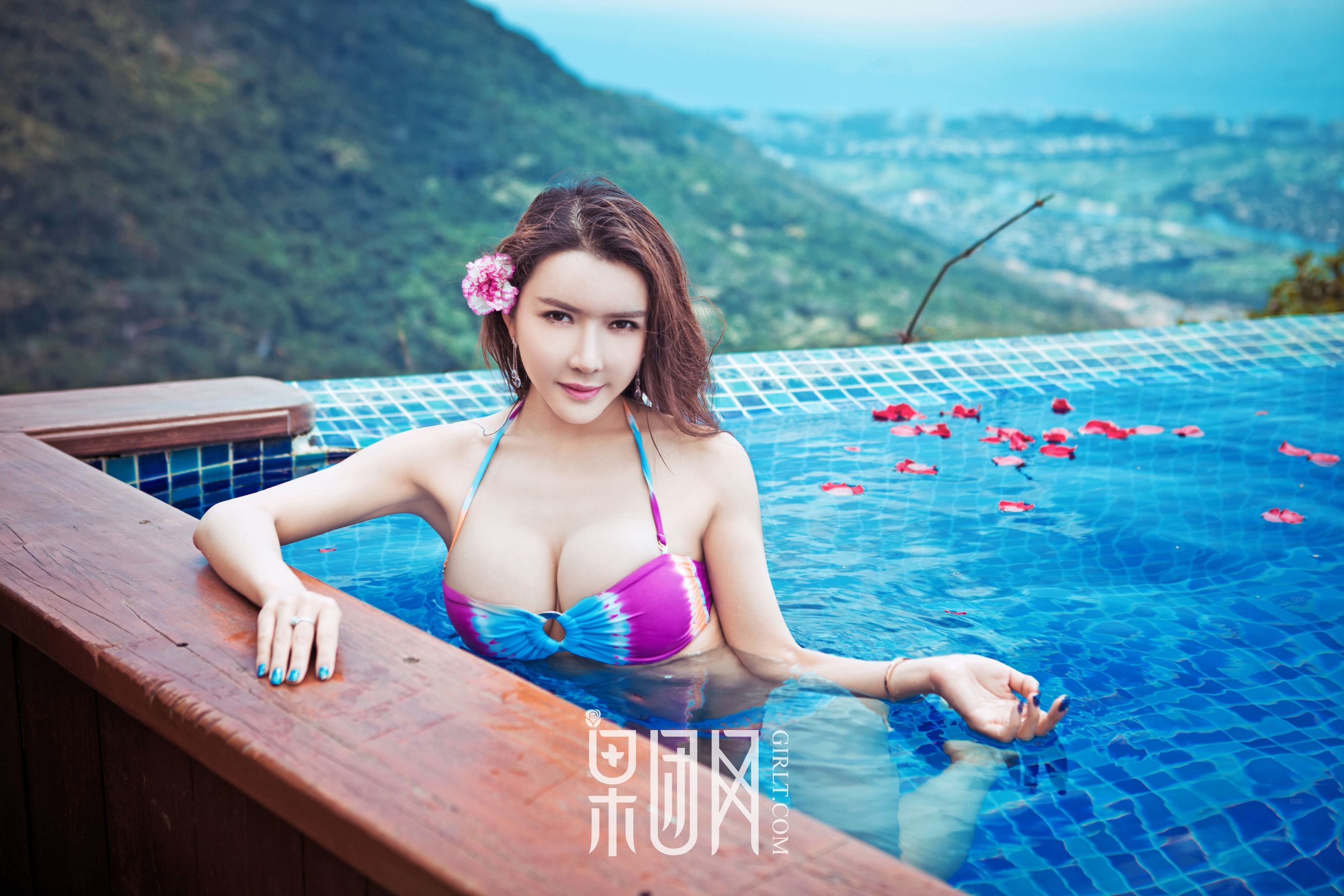 龚玥菲《中国第一性感女神 海边美照》 [果团网Girlt] No.057