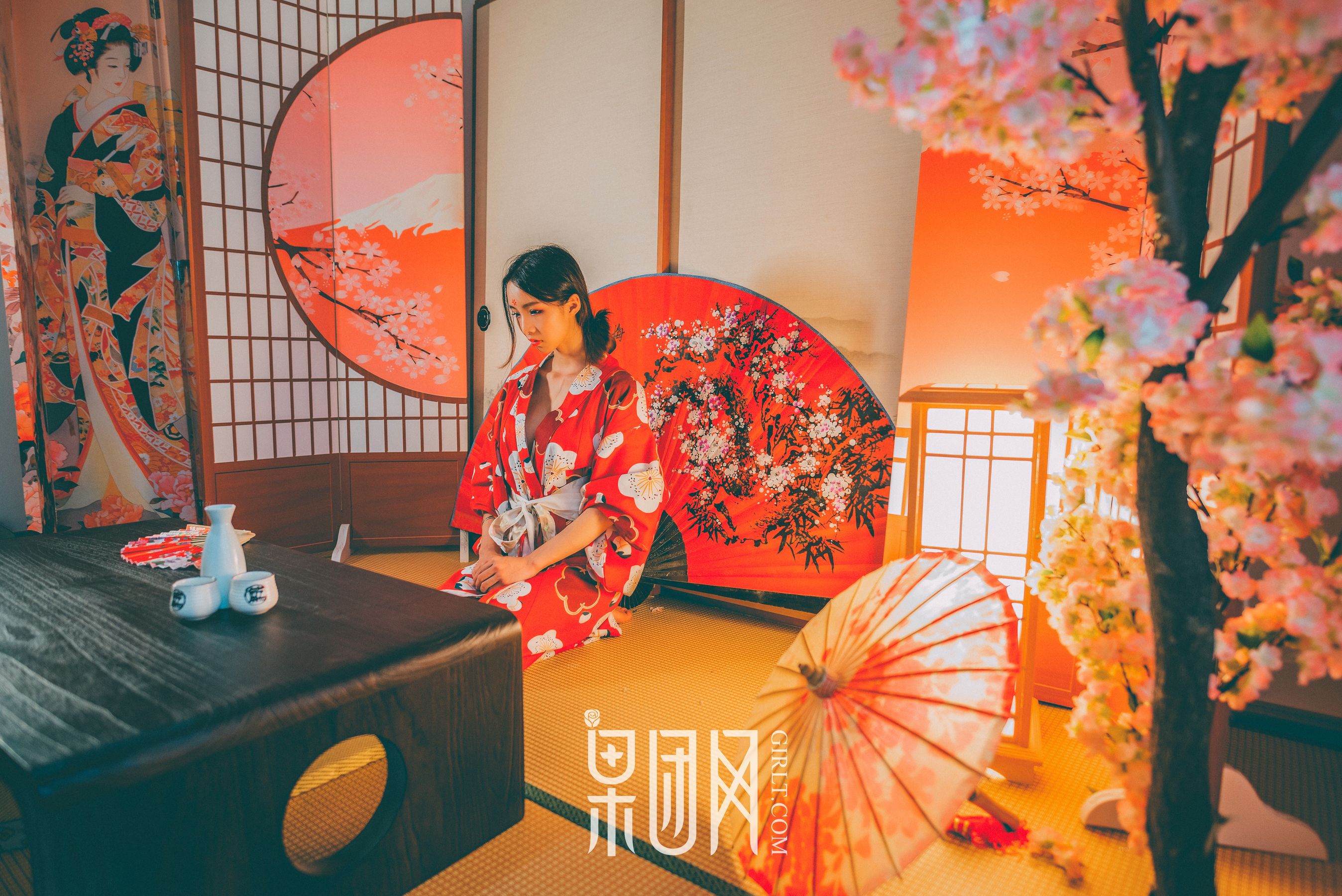 霓虹深处歌舞妓媚眼如丝 [果团网Girlt] No.065