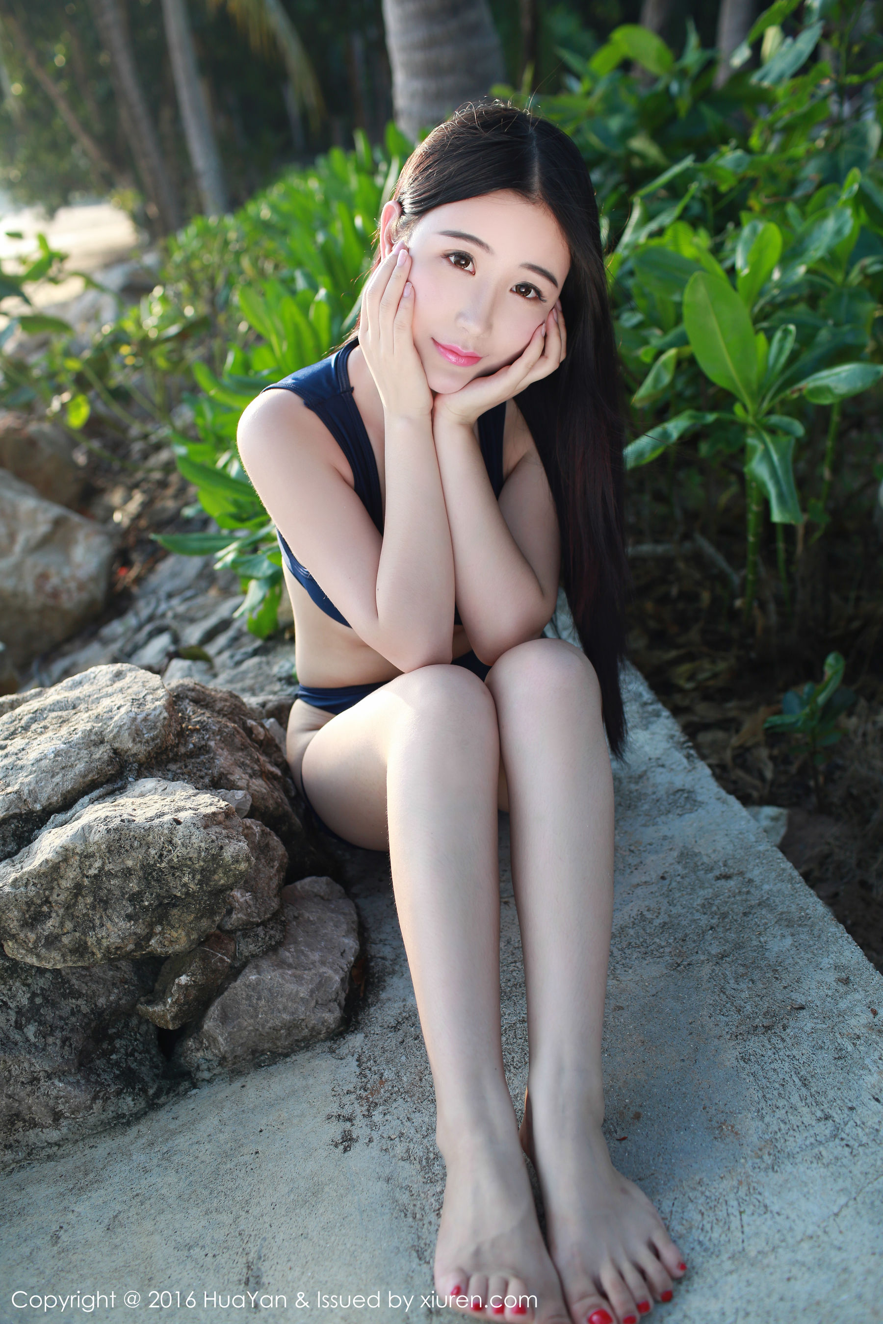 谢芷馨Sindy《泰国旅拍》美臀系列 [花の颜HuaYan] VOL.005