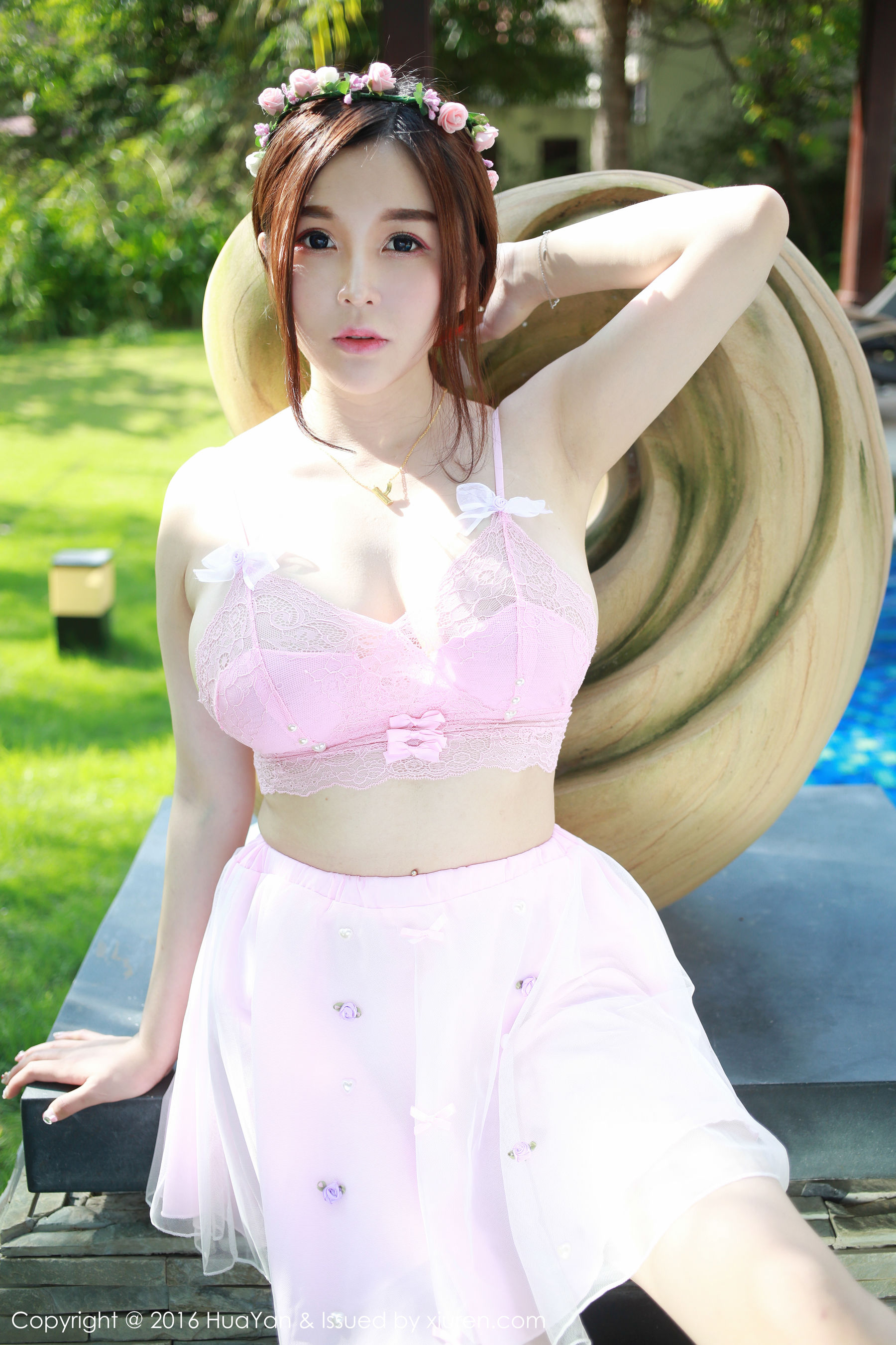 沈蜜桃off《巨乳蜜桃》 [花の颜HuaYan] VOL.007