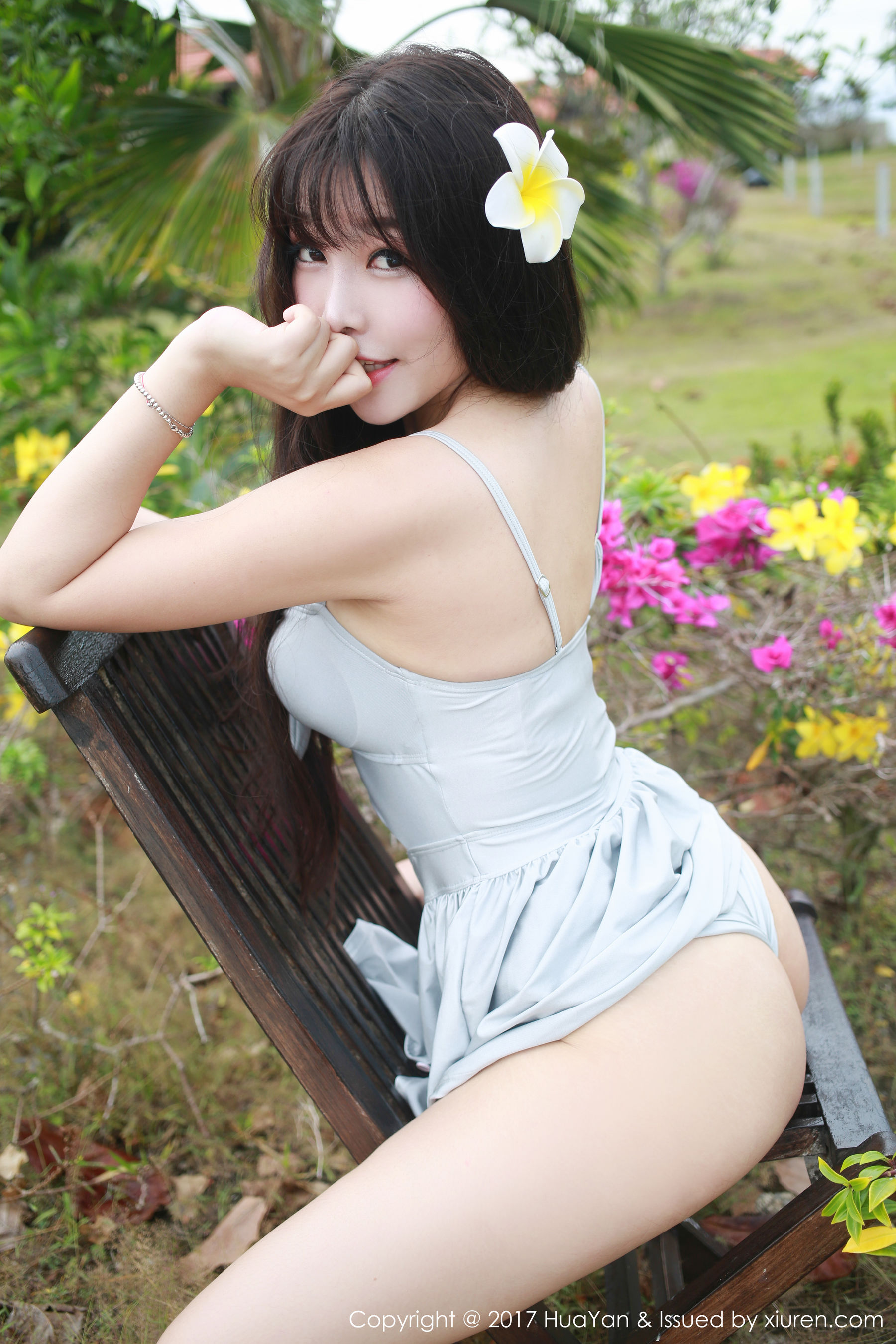 芝芝Booty《小清新的性感》 [花の颜HuaYan] VOL.038