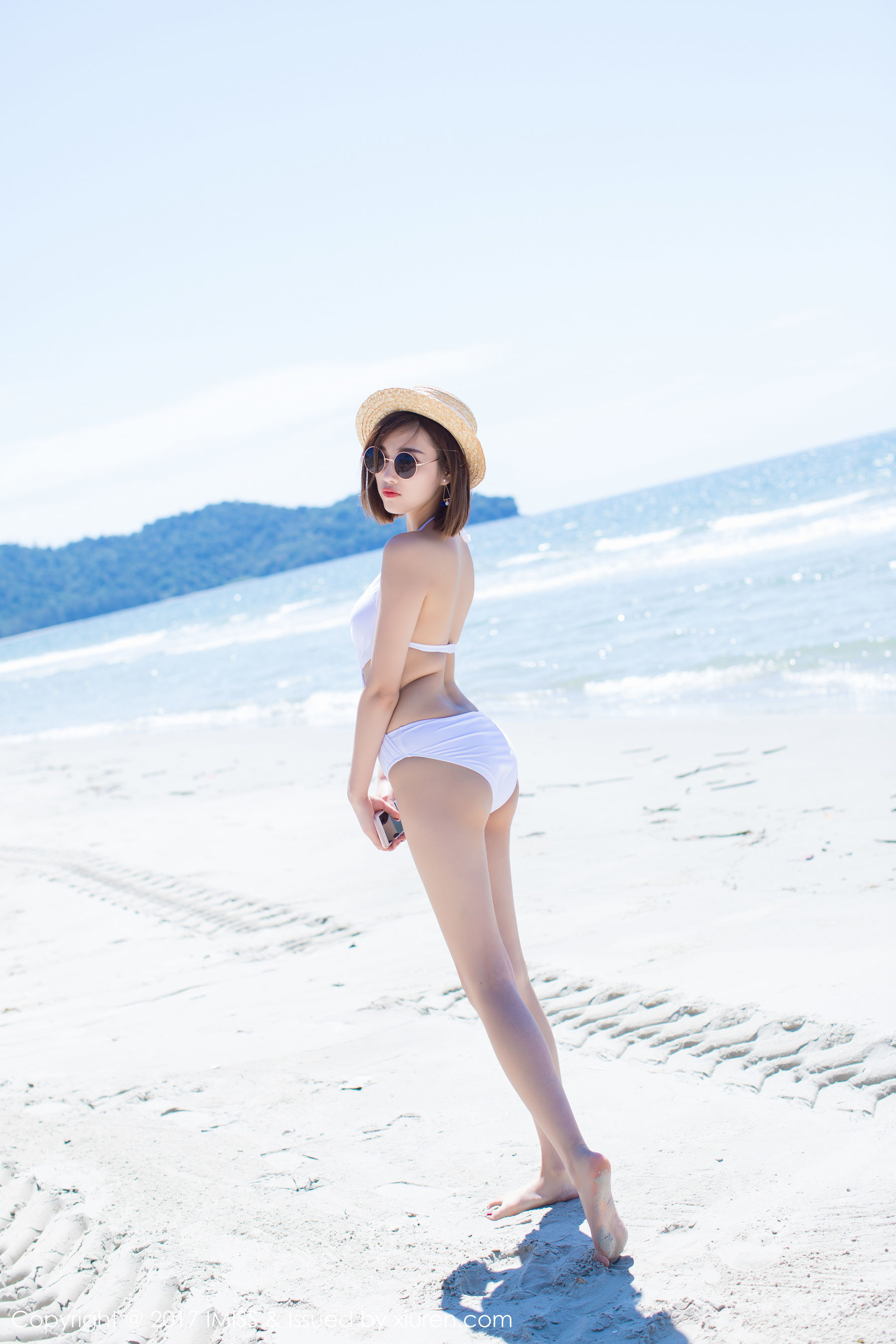 杨晨晨sugar《海边小清新+篮球服》 [爱蜜社IMISS] VOL.169