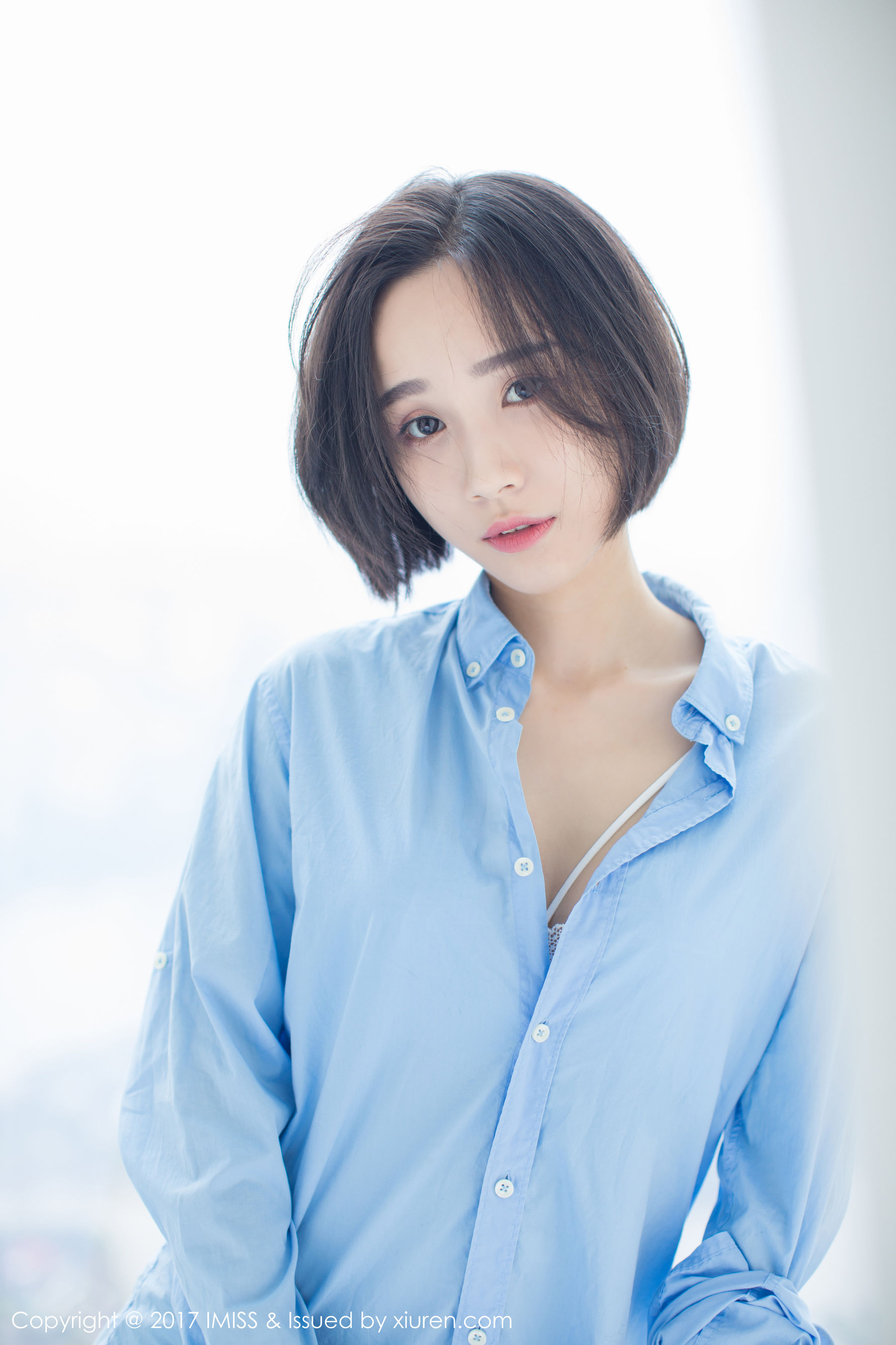 莉雅Livia《日系短发女神》 [爱蜜社IMISS] VOL.178