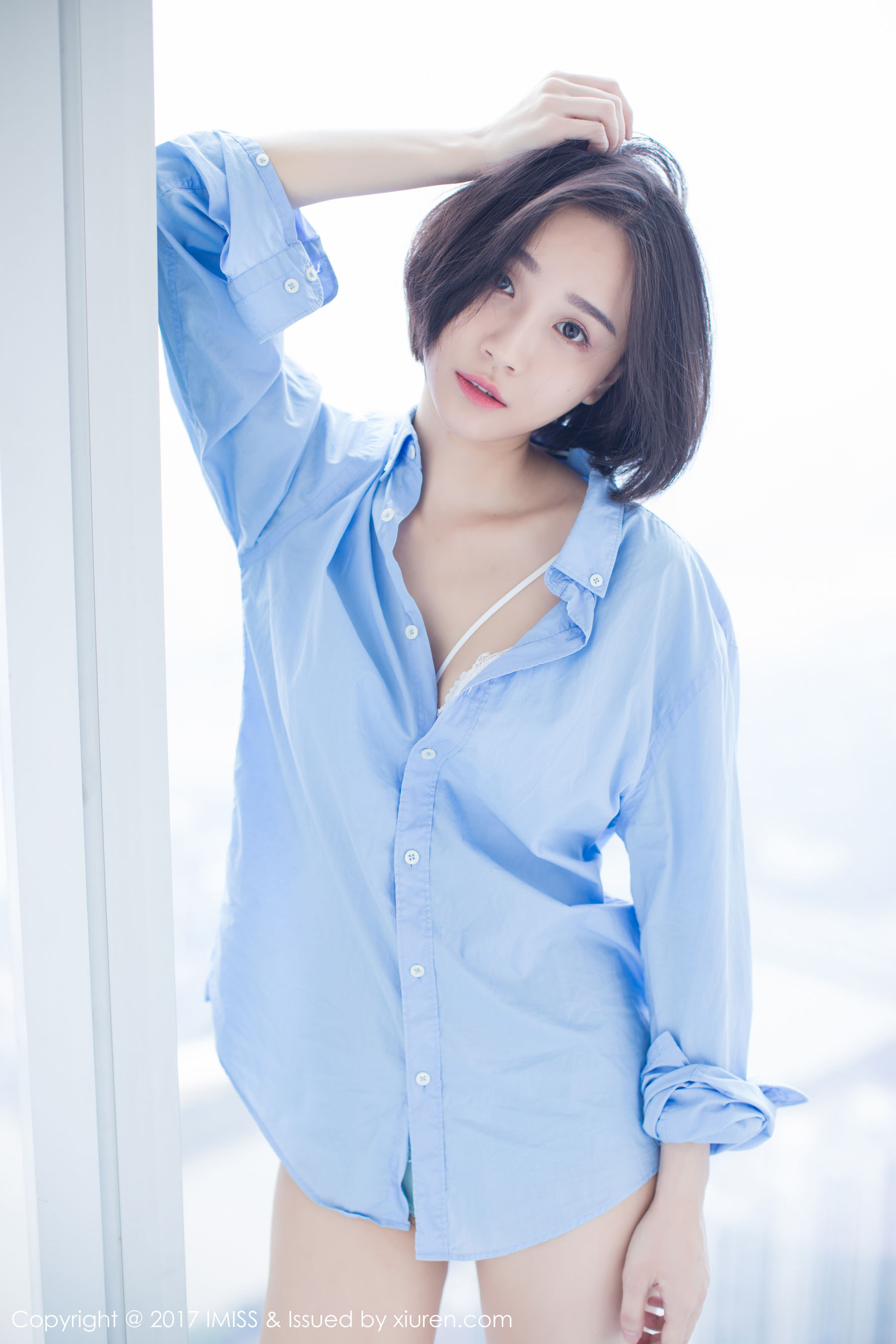 莉雅Livia《日系短发女神》 [爱蜜社IMISS] VOL.178