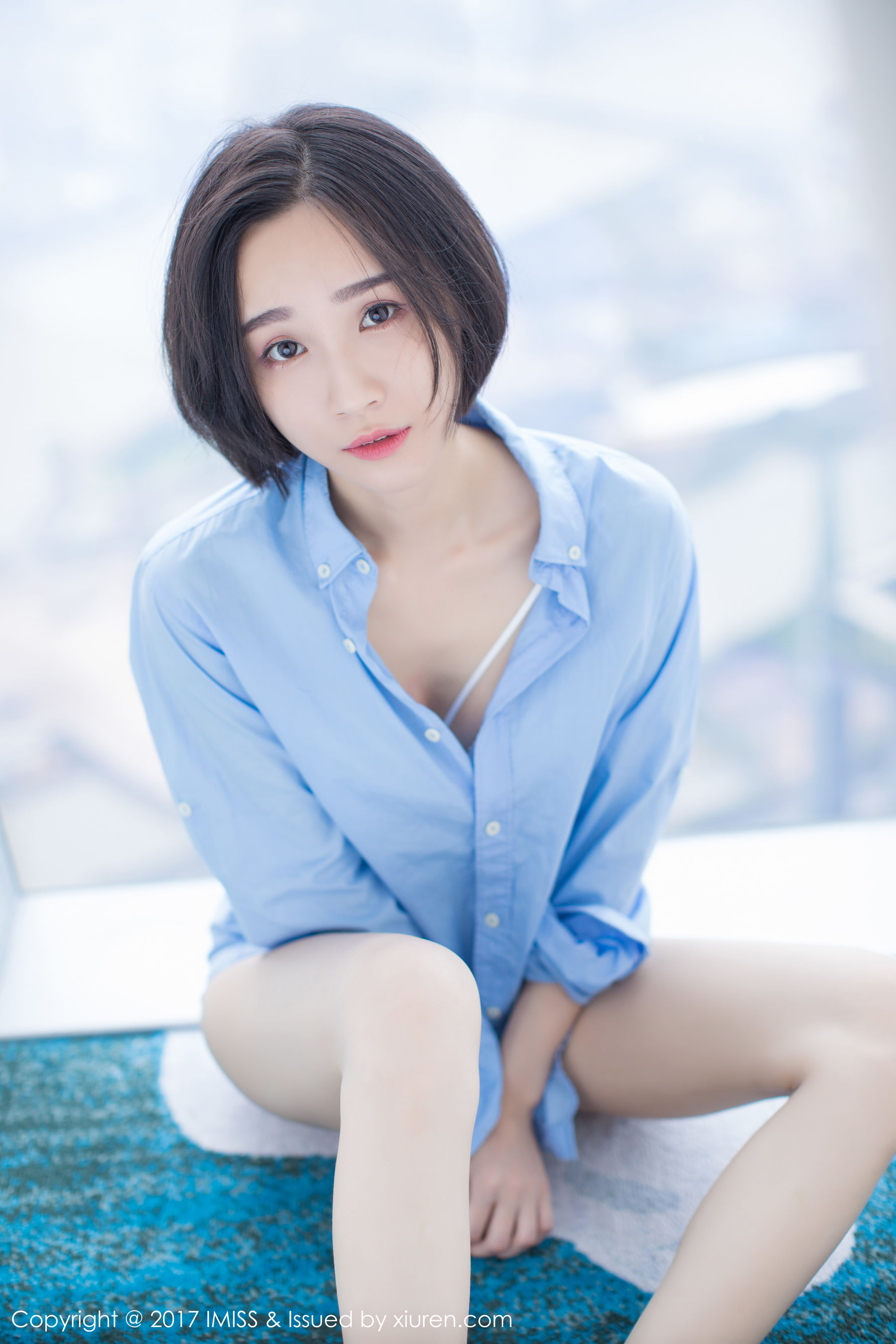 莉雅Livia《日系短发女神》 [爱蜜社IMISS] VOL.178