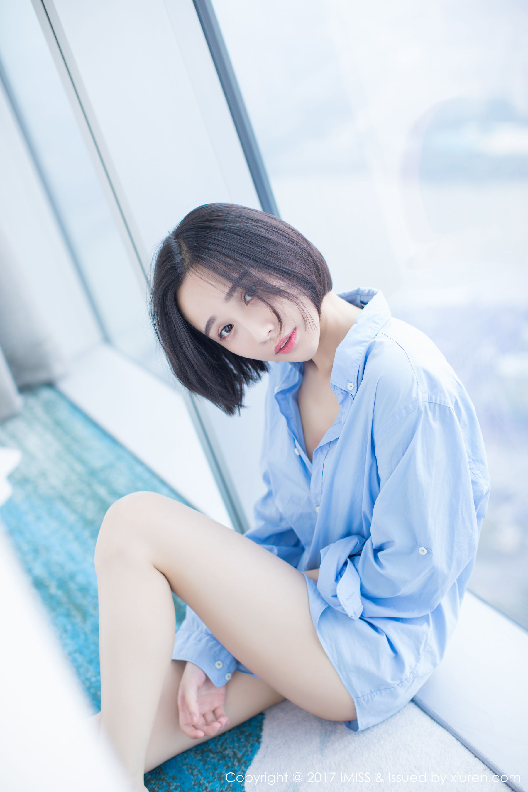 莉雅Livia《日系短发女神》 [爱蜜社IMISS] VOL.178