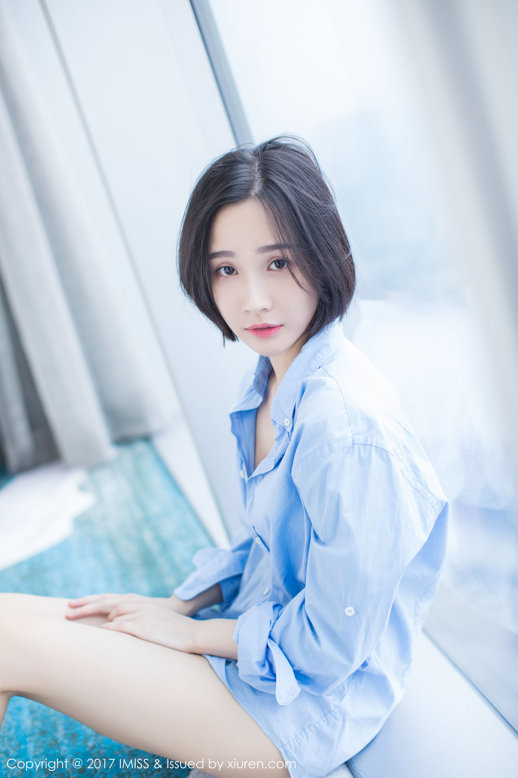 莉雅Livia《日系短发女神》 [爱蜜社IMISS] VOL.178