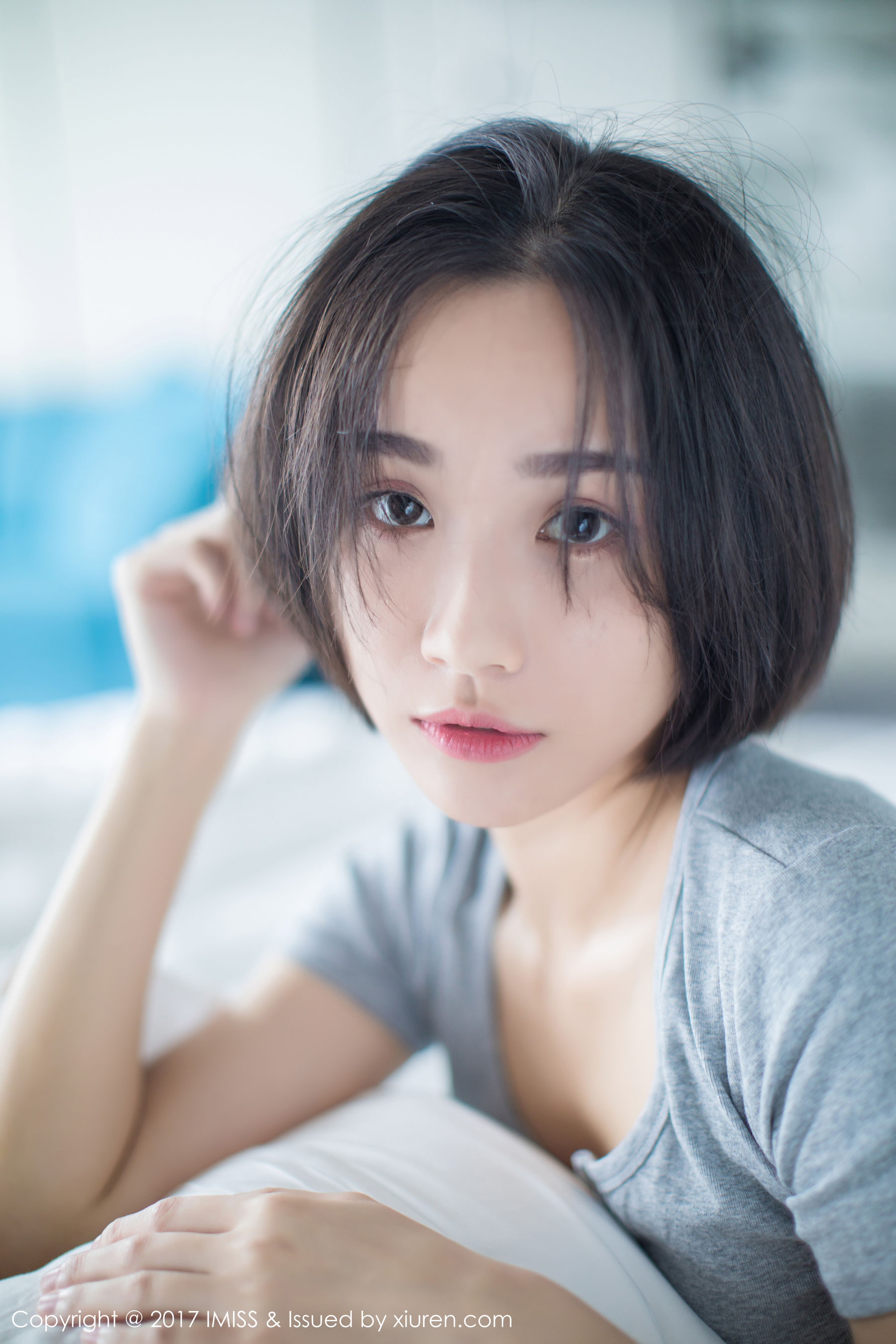 莉雅Livia《日系短发女神》 [爱蜜社IMISS] VOL.178