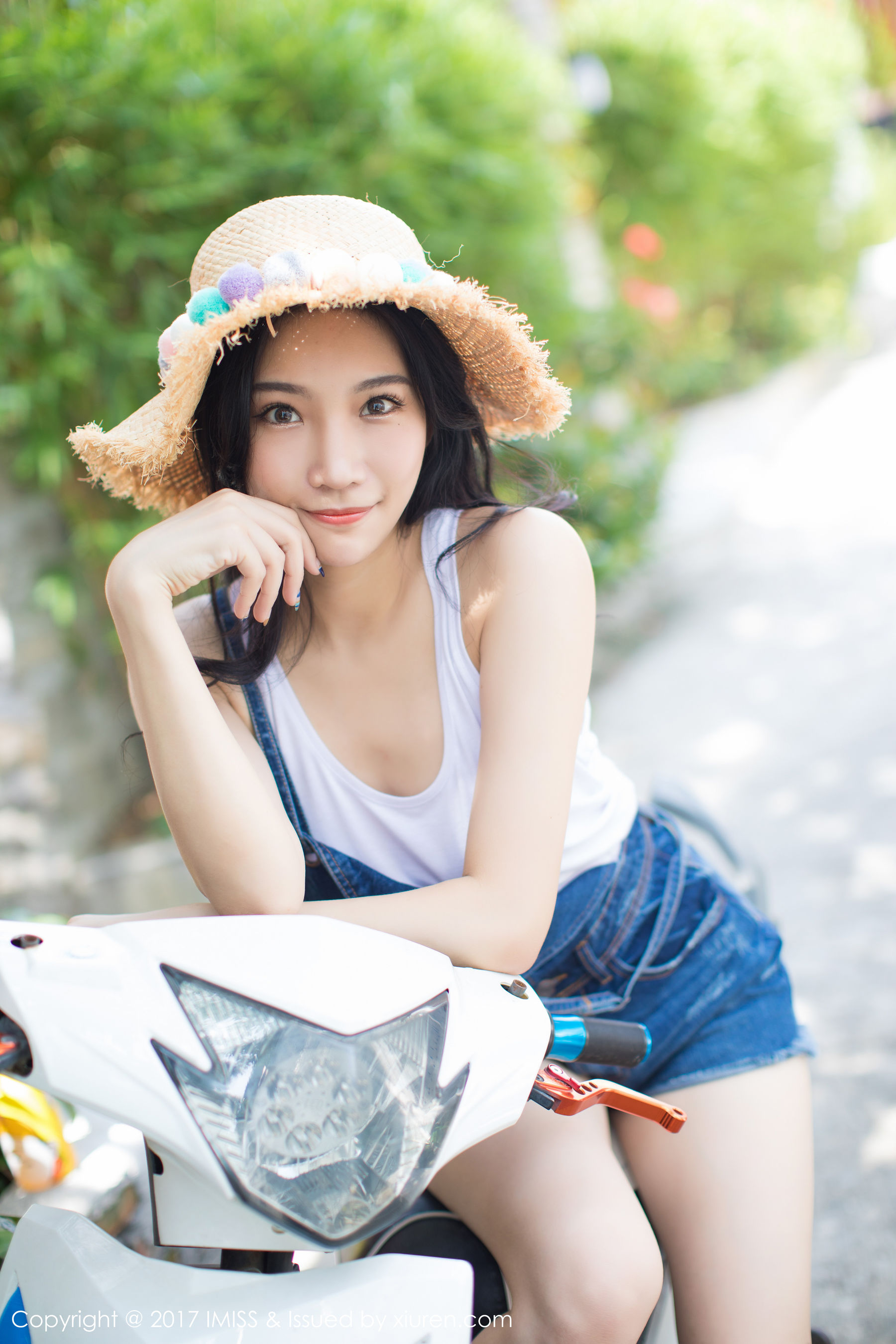 小狐狸Sica《牛仔短裤小清新系列》 [爱蜜社IMISS] VOL.180
