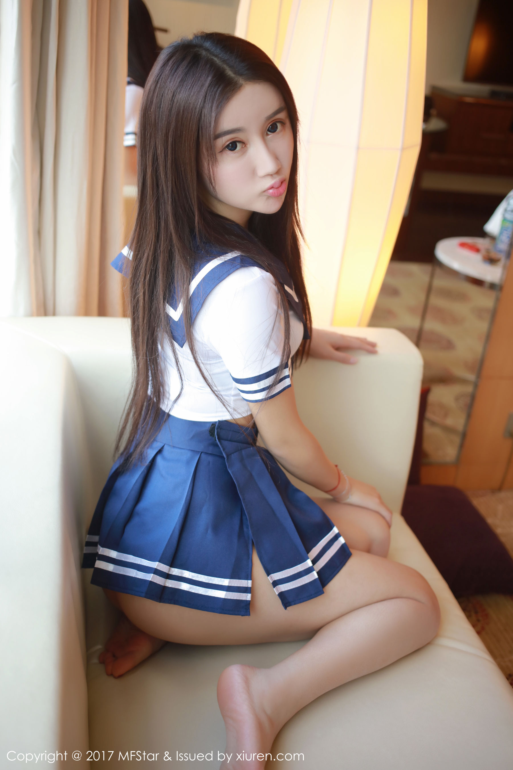 程程CC《学生装+厨娘装》 [模范学院MFStar] Vol.085