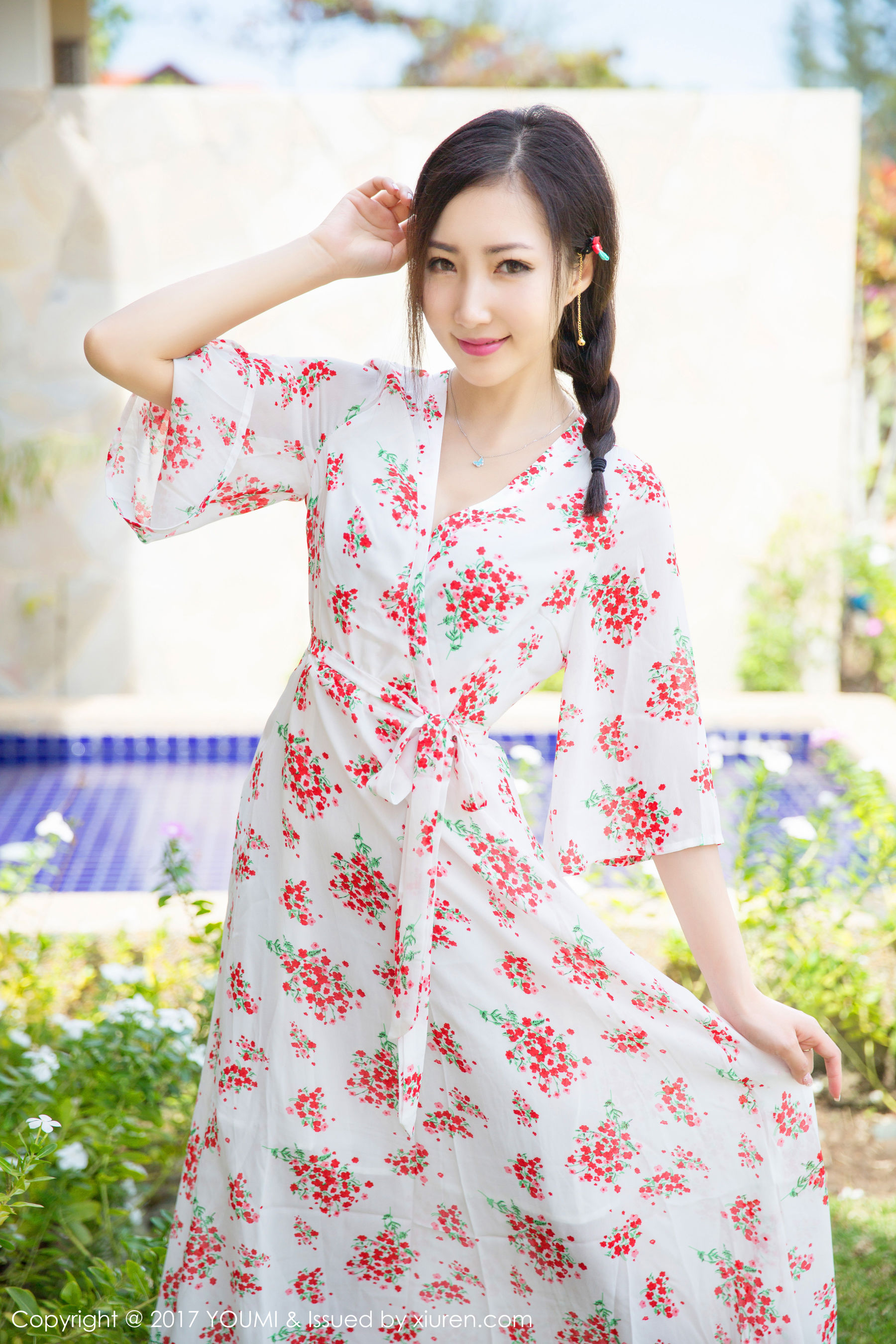 Yumi-尤美《伫立在海边的唯美仙子》 [尤蜜荟YouMi] Vol.030
