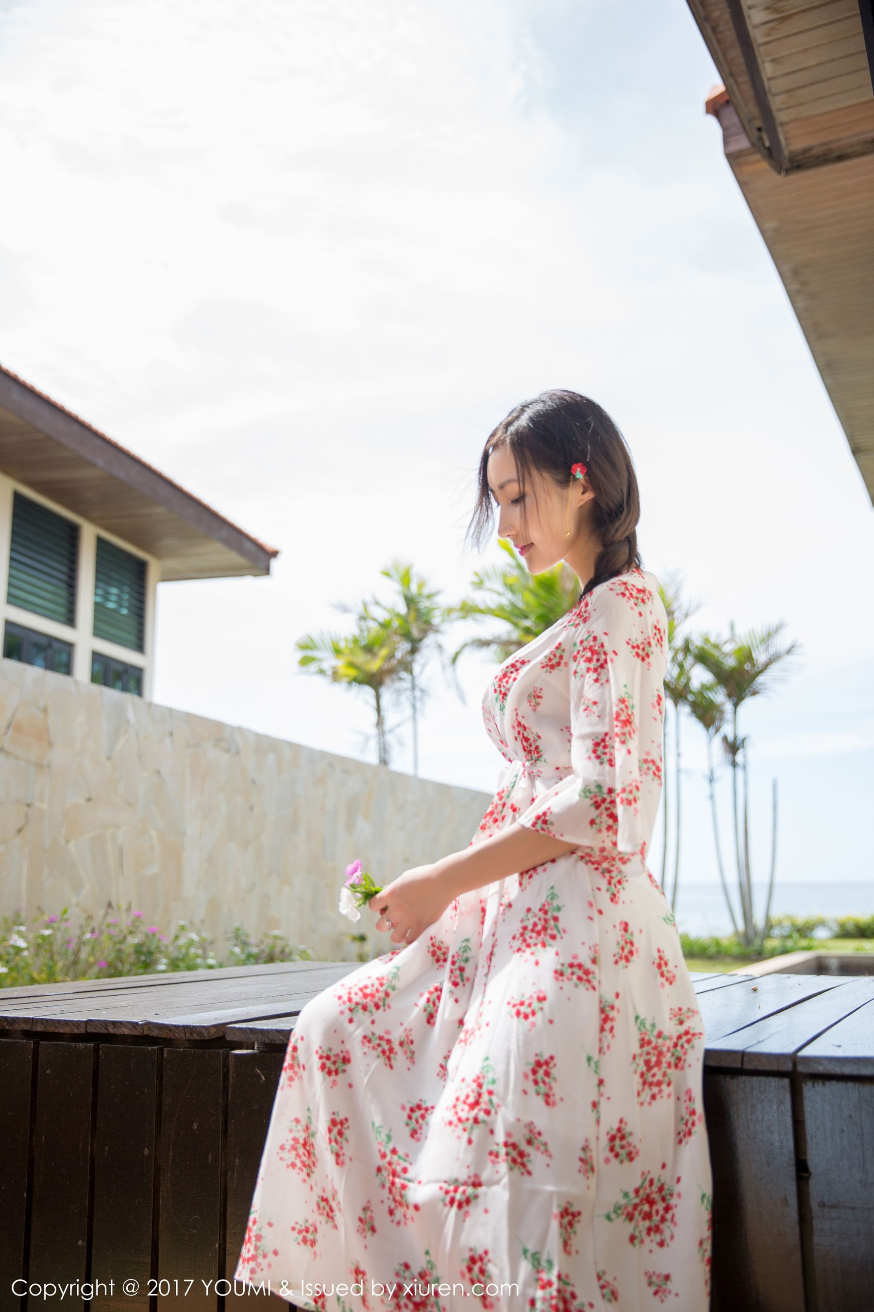 Yumi-尤美《伫立在海边的唯美仙子》 [尤蜜荟YouMi] Vol.030