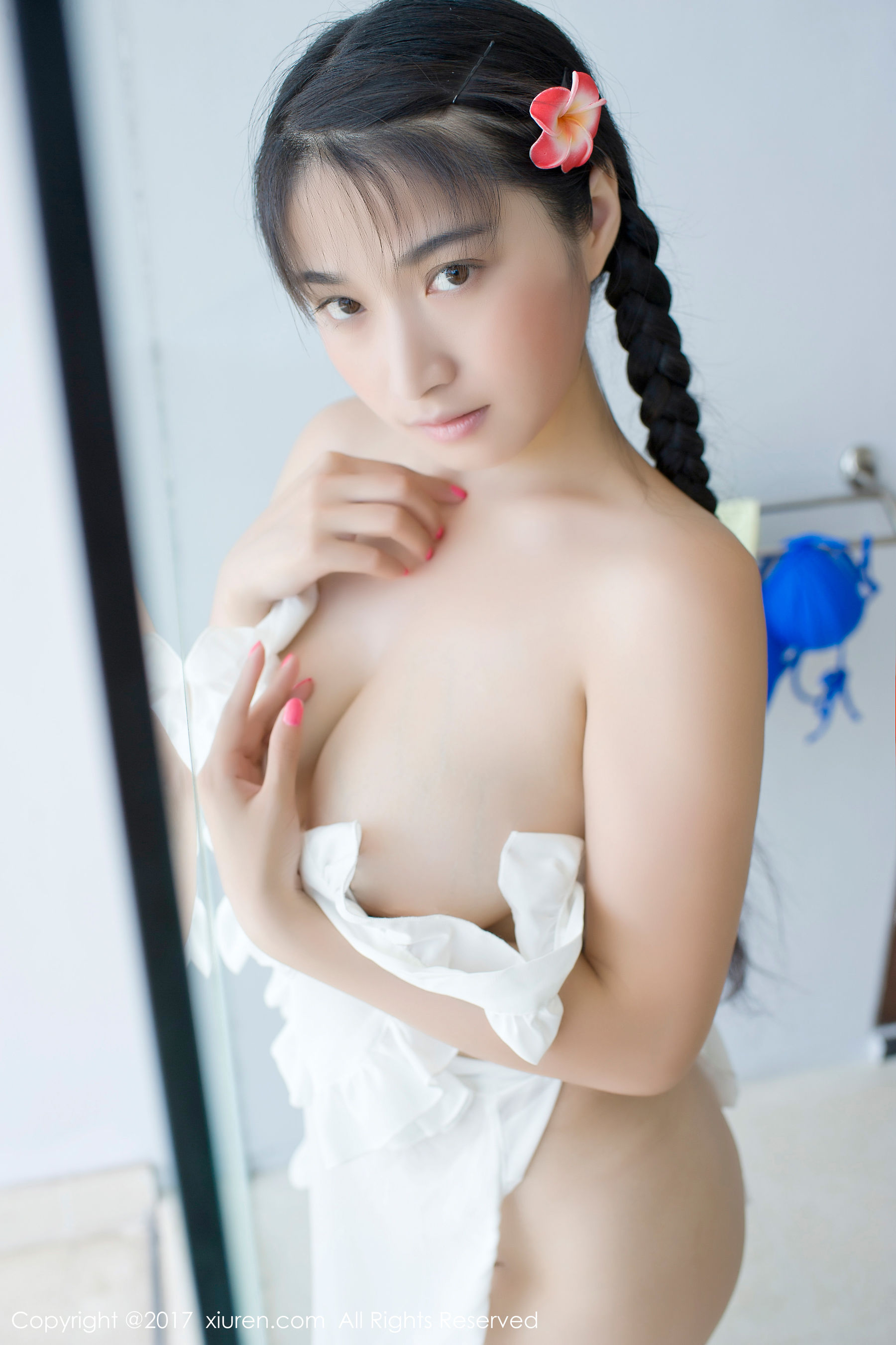 盼盼玉奴《海水湿身+日系女仆》 [秀人网XIUREN] No.751