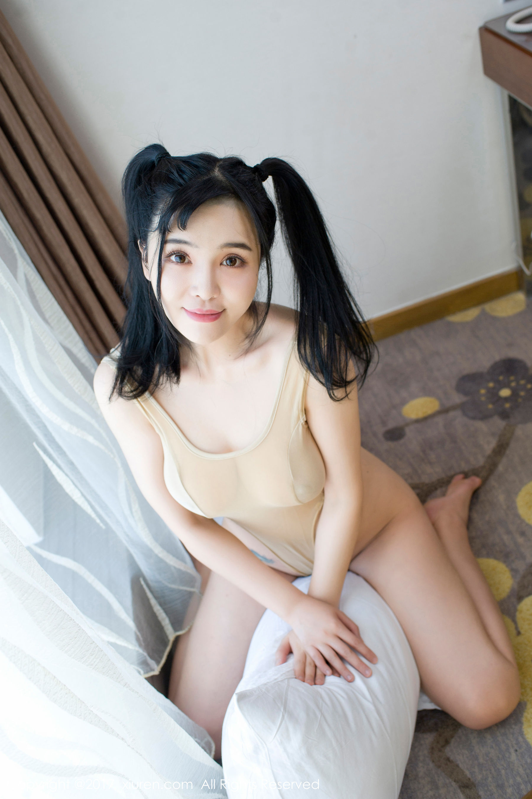 刘钰儿《连体体操服+开档裤袜+血滴子》 [秀人网XIUREN] No.755