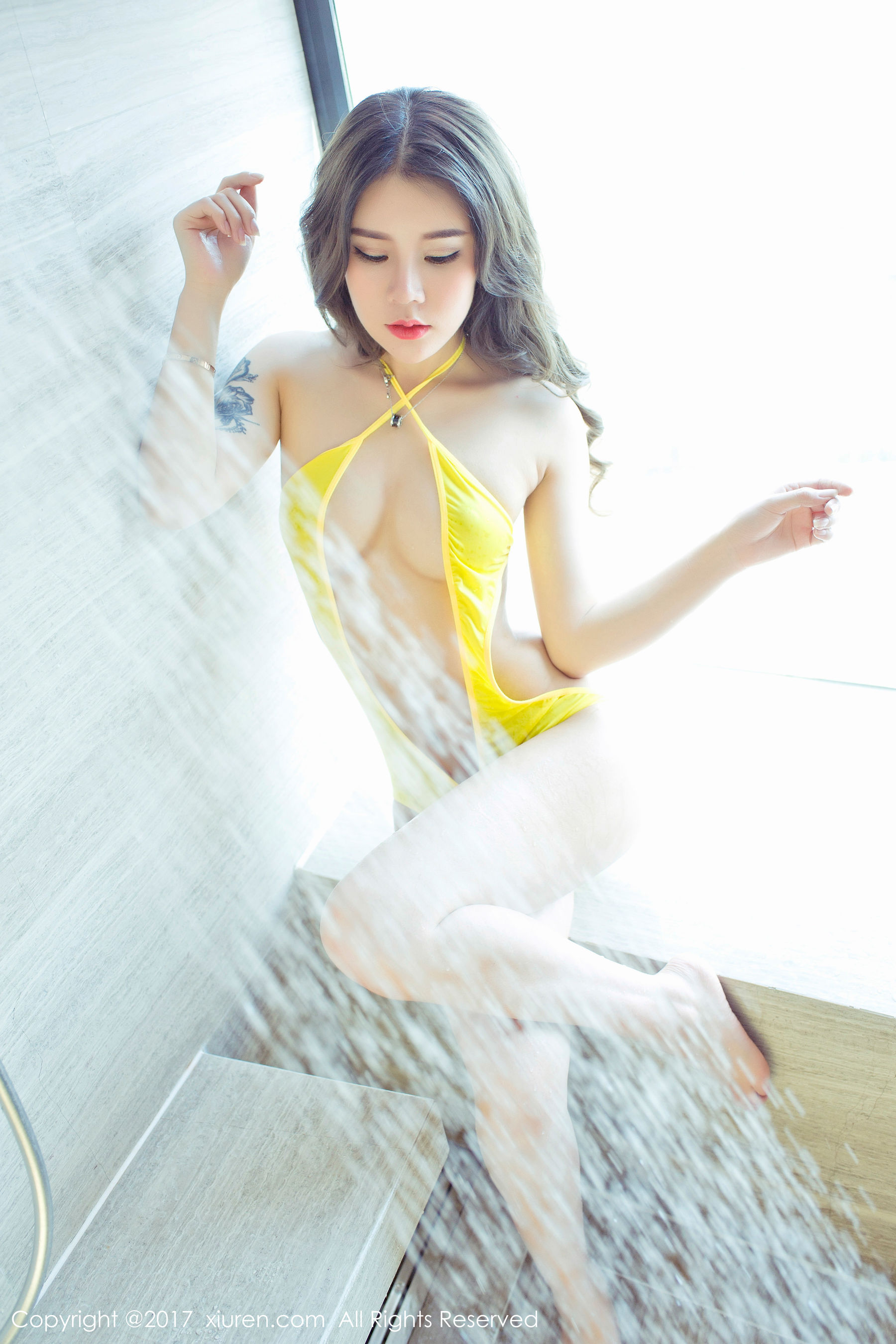 爱丽莎Lisa《旗袍诱惑+浴室性感》 [秀人网XIUREN] No.763
