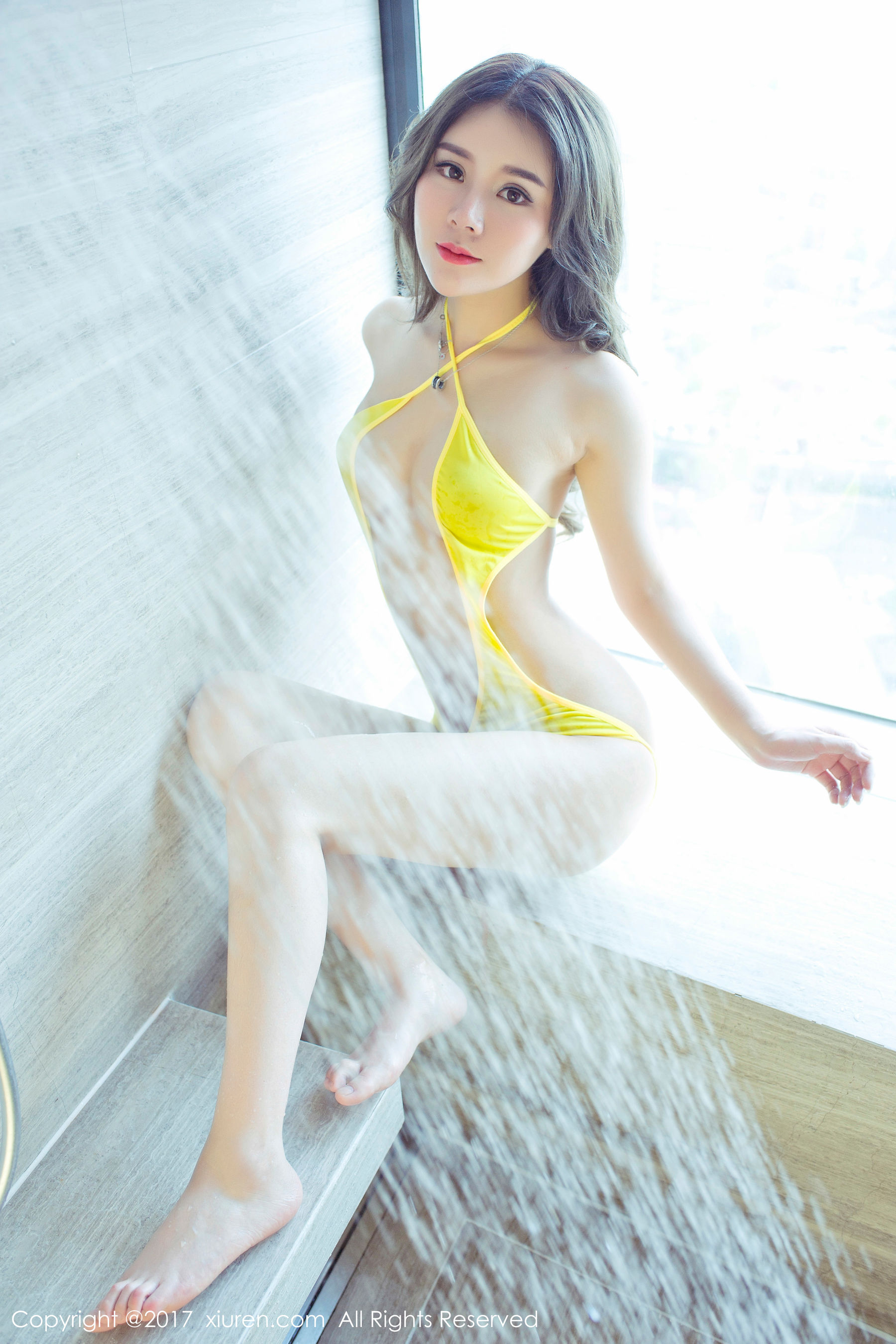 爱丽莎Lisa《旗袍诱惑+浴室性感》 [秀人网XIUREN] No.763