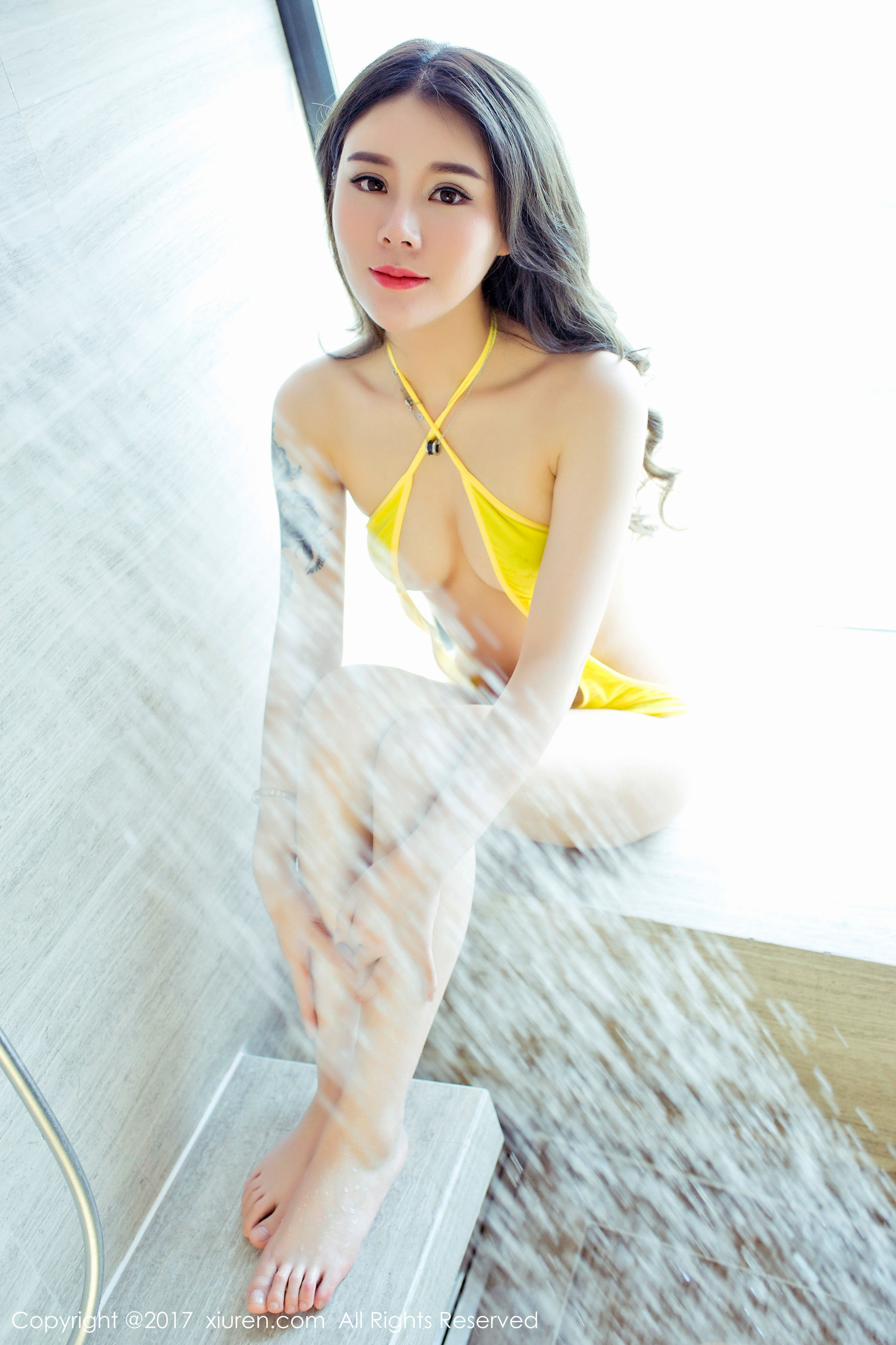 爱丽莎Lisa《旗袍诱惑+浴室性感》 [秀人网XIUREN] No.763