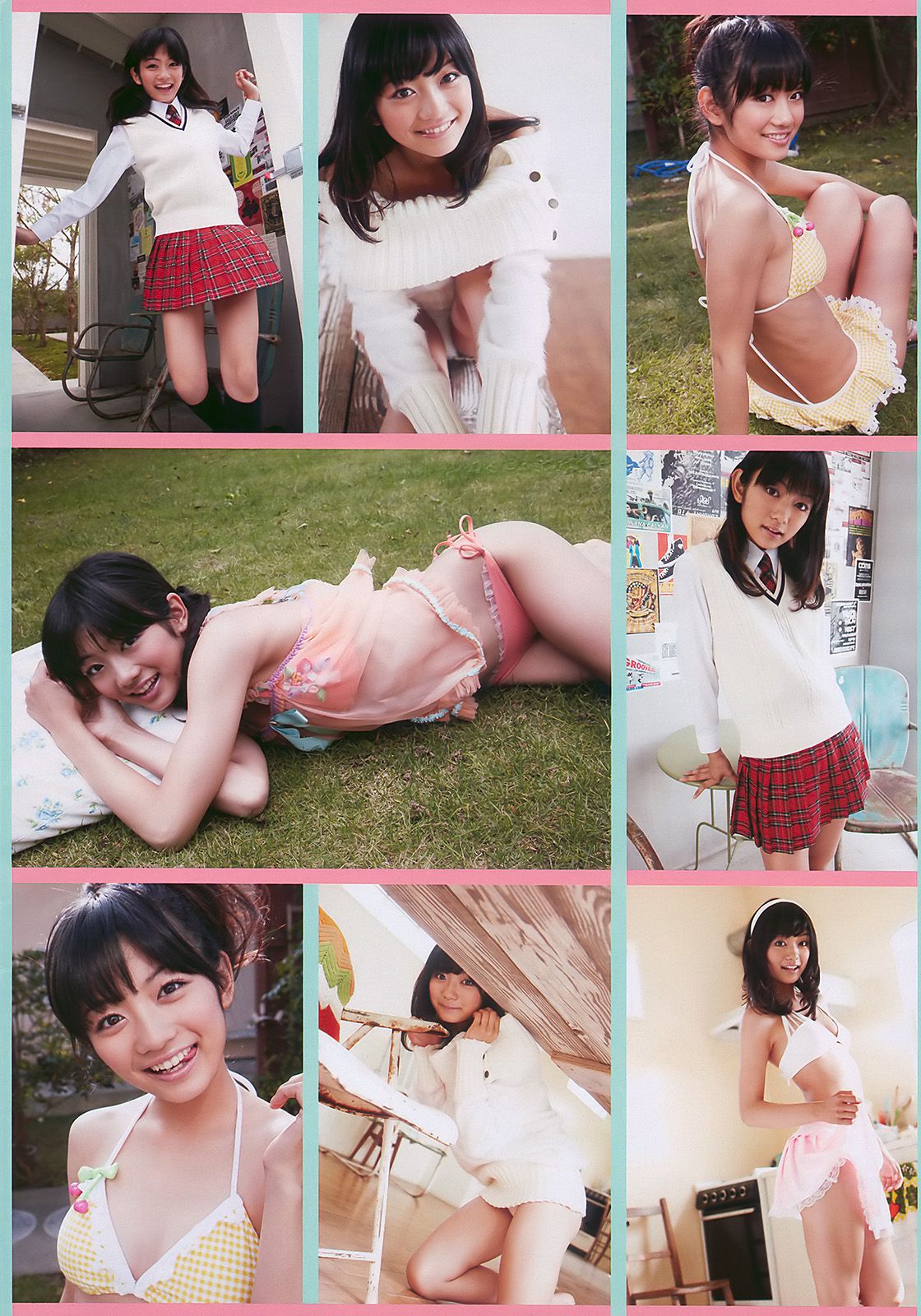 AKB48 安めぐみ 森田涼花 立花麗美 [Weekly Playboy] 2010年No.09 写真杂志