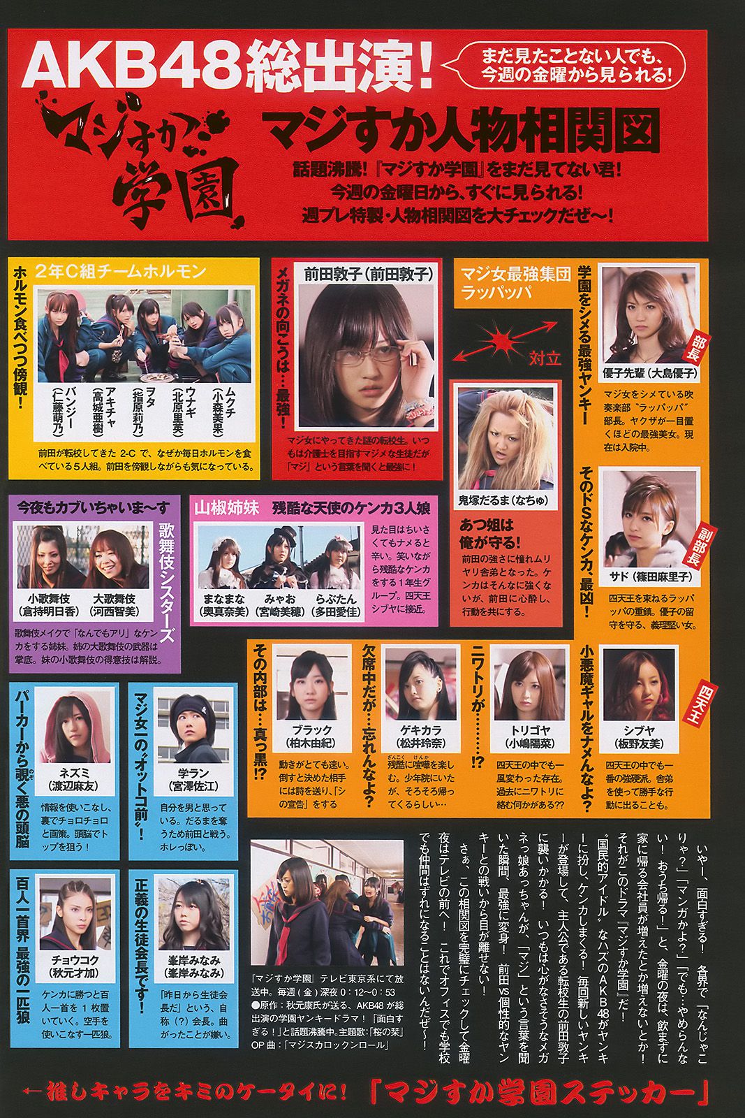 前田敦子 秋山莉奈 エリナ 佐藤寛子 AKB48 [Weekly Playboy] 2010年No.10 写真杂志
