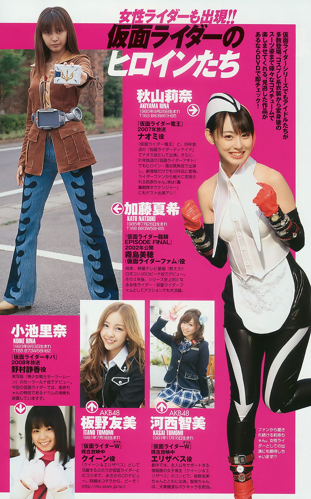 石原さとみ 杉本有美 逢沢りな 小林優美 谷桃子 北原里英 [Weekly Playboy] 2010年No.22 写真杂志