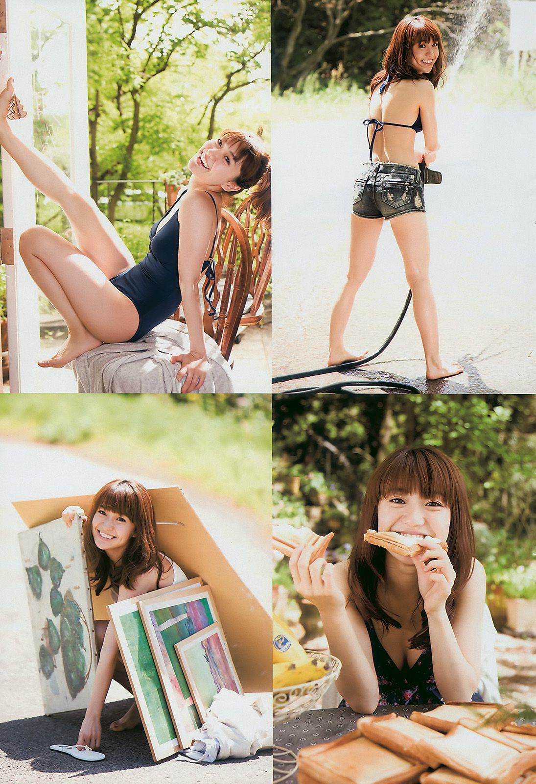 前田敦子 青島あきな MariEri 大島優子 前田亜美 吉瀬美智子 [Weekly Playboy] 2010年No.24 写真杂志