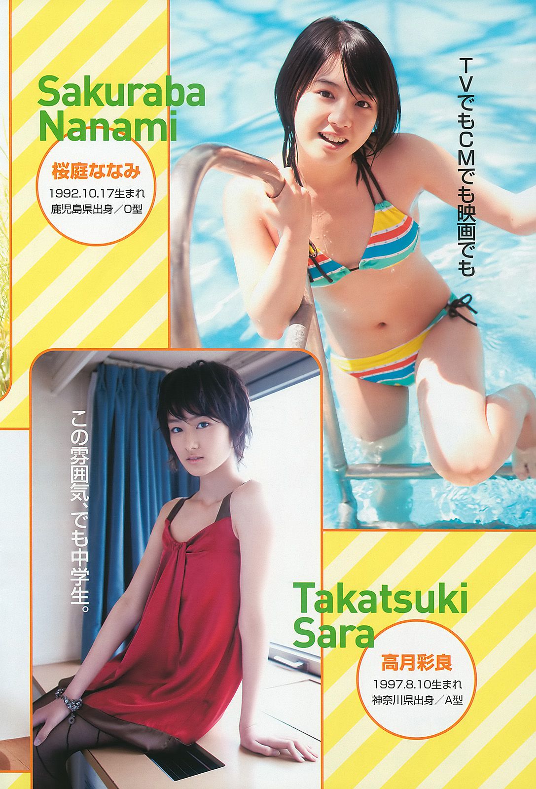 篠田麻里子 大島優子 村上友梨 神戸蘭子 福本幸子 小野恵令奈 [Weekly Playboy] 2010年No.28 写真杂志