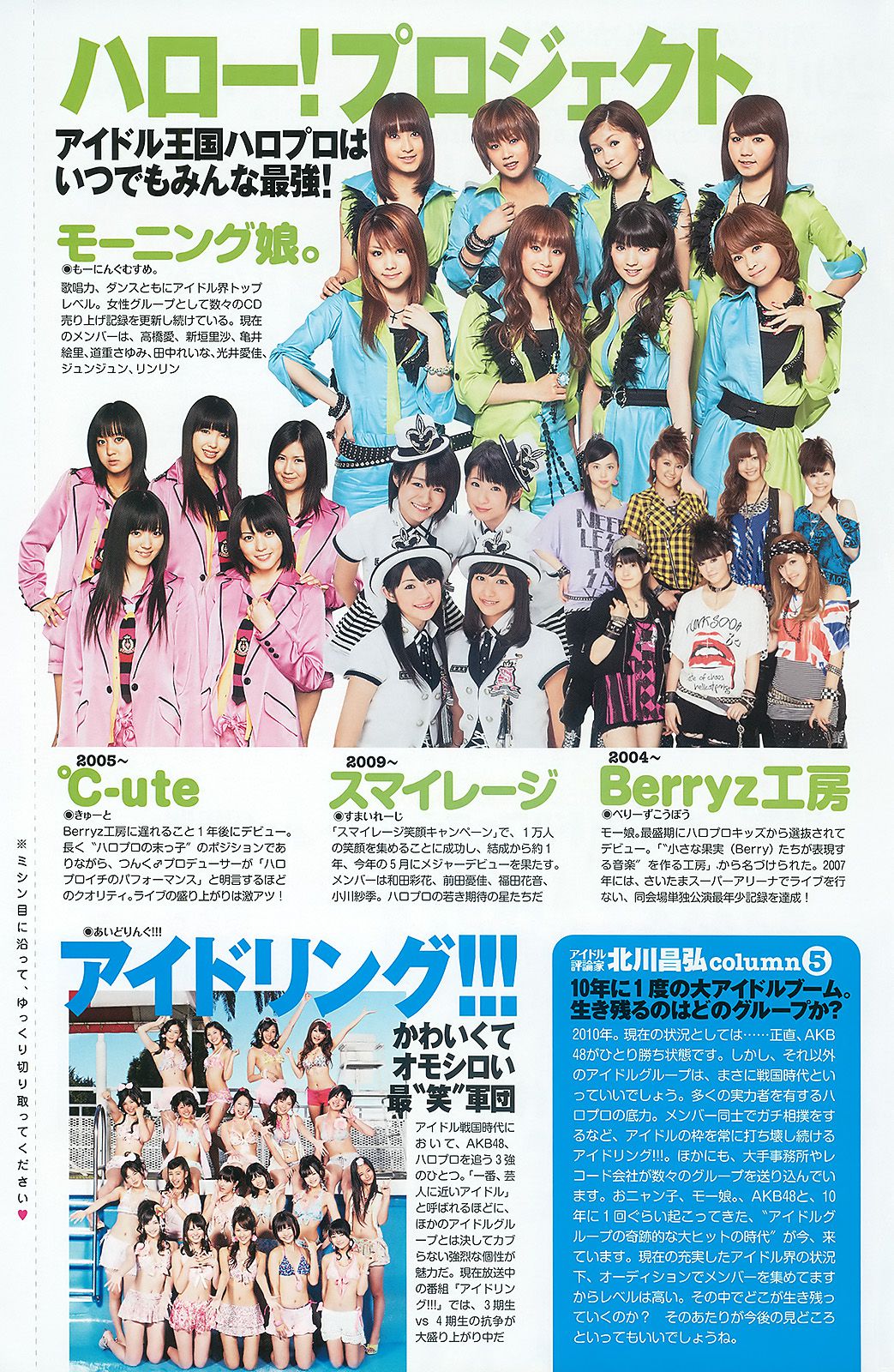 小嶋陽菜 滝裕可里 杉原杏璃 熊田曜子 古崎瞳 谷桃子 原紗央莉 相武紗季 [Weekly Playboy] 2010年No.32 写真杂志