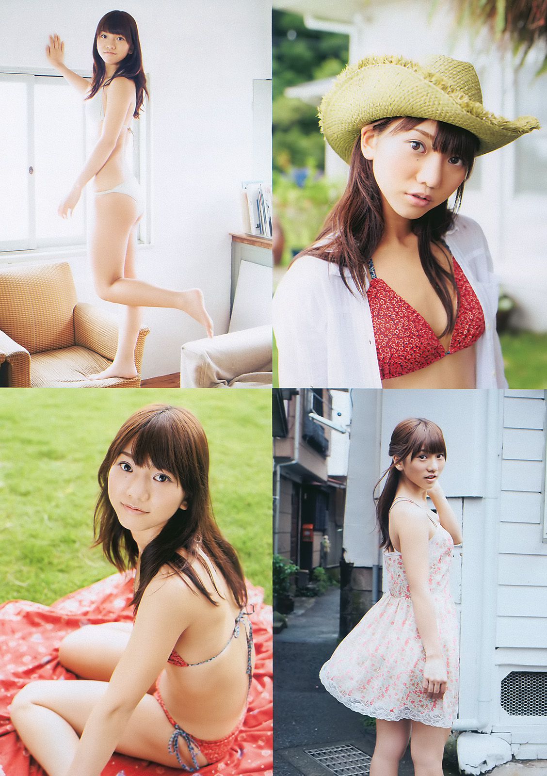 皆藤愛子 大川藍 高城亜樹 護あさな 小野真弓 [Weekly Playboy] 2010年No.36 写真杂志