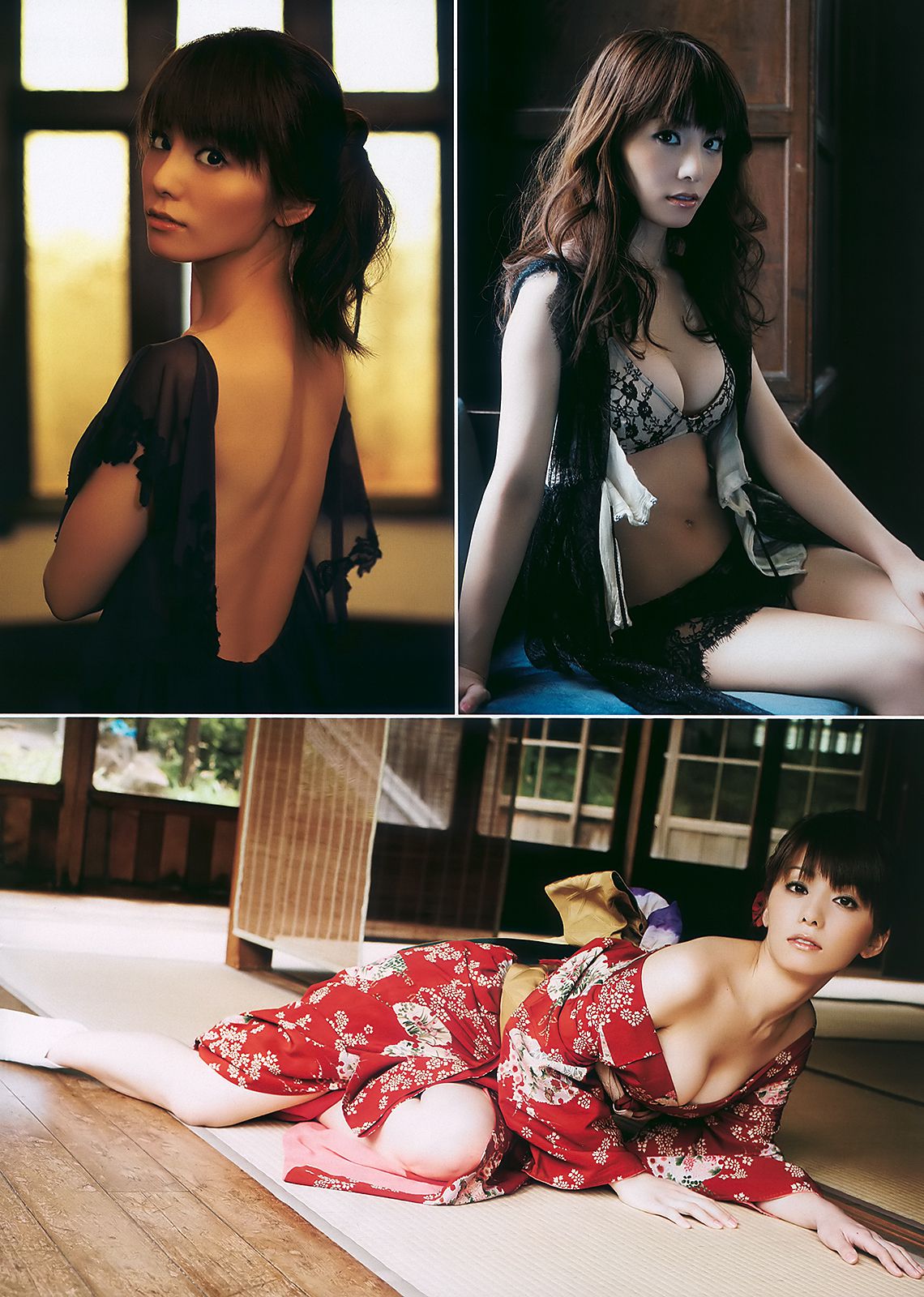 柏木由紀 さとう里香 森崎友紀 周韦彤 手島優 [Weekly Playboy] 2010年No.37 写真杂志