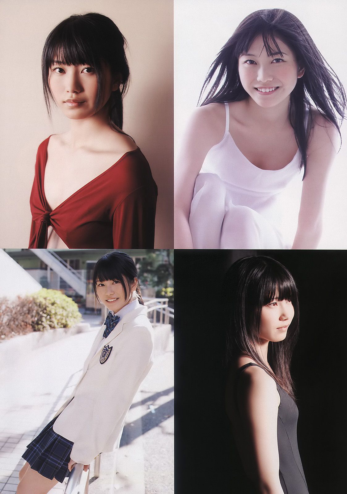 小松彩夏 吉木りさ 小嶋陽菜 横山由依 富樫あずさ 可愛きょうこ [Weekly Playboy] 2011年No.12 写真杂志