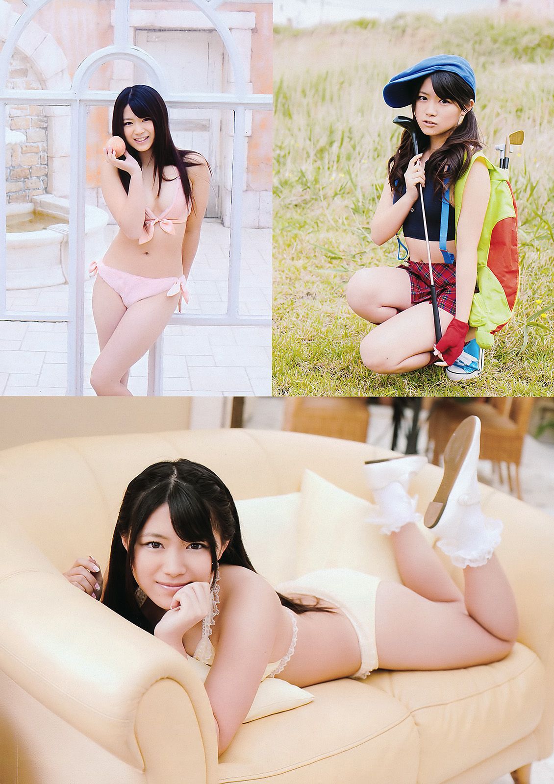 篠田麻里子 村上友梨 黒田有彩 大岛优子 山内铃兰 杉原杏璃 [Weekly Playboy] 2011年No.25 写真杂志