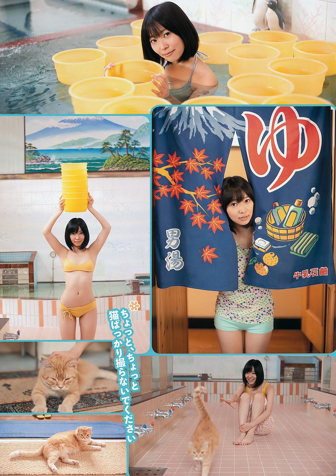 仲村みう 指原莉乃 刈谷友衣子 奥仲麻琴 中村静香 HKT48 [Weekly playboy] 2011年No.48 写真杂志