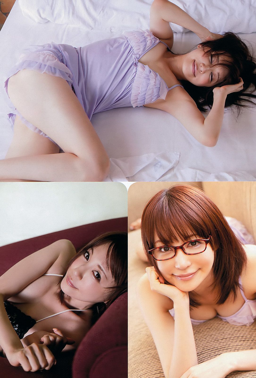 篠田麻里子 丹羽未来帆 逢沢りな 林丹丹 石田纱英子 阿部真理 臼田あさ美 [Weekly Playboy] 2011年No.51 写真杂志