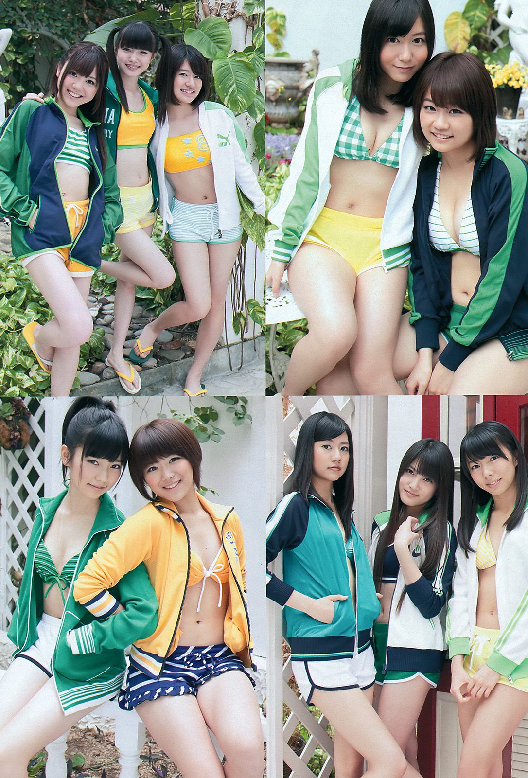剛力彩芽 高嶋香帆 森田涼花 春香クリスティーン AKB48 菜乃花 [Weekly Playboy] 2012年No.14 写真杂志