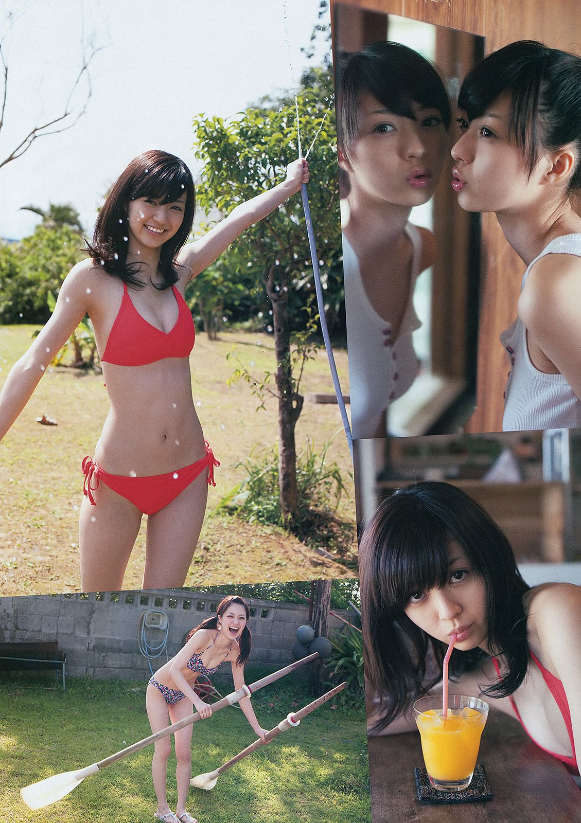 逢沢りな 中村静香 藤原令子 光宗薫 [Weekly Playboy] 2012年No.17 写真杂志