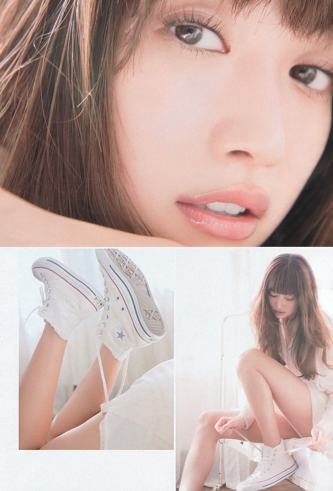 小嶋陽菜 河西智美 大場美奈 小嶋菜月 ヨンア 芽衣 柏木美里 卯水咲流 [Weekly Playboy] 2013年No.05 写真杂志