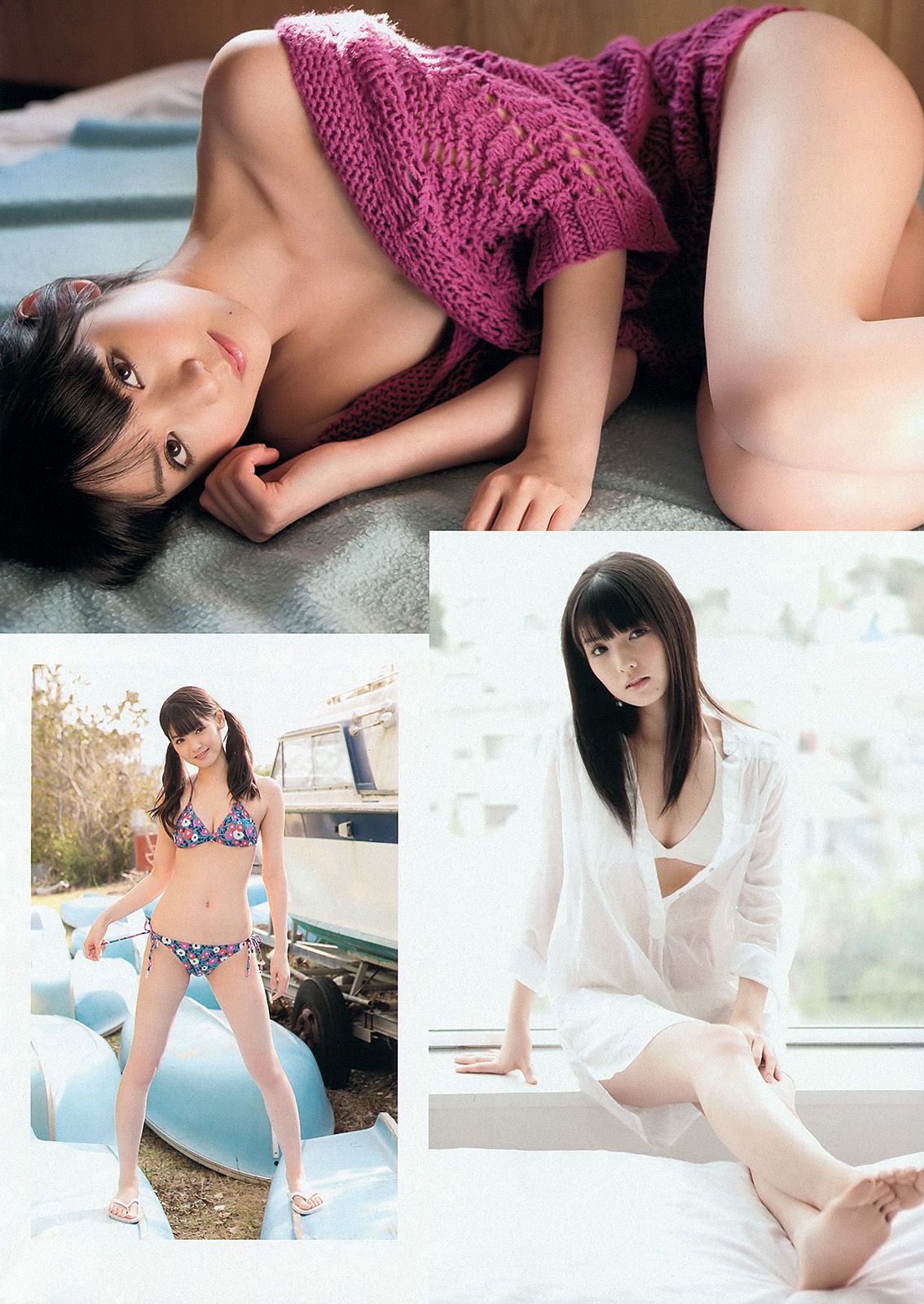 釈由美子 紗綾 上西恵 ラブリ 逢沢りな 道重さゆみ [Weekly Playboy] 2013年No.07 写真杂志
