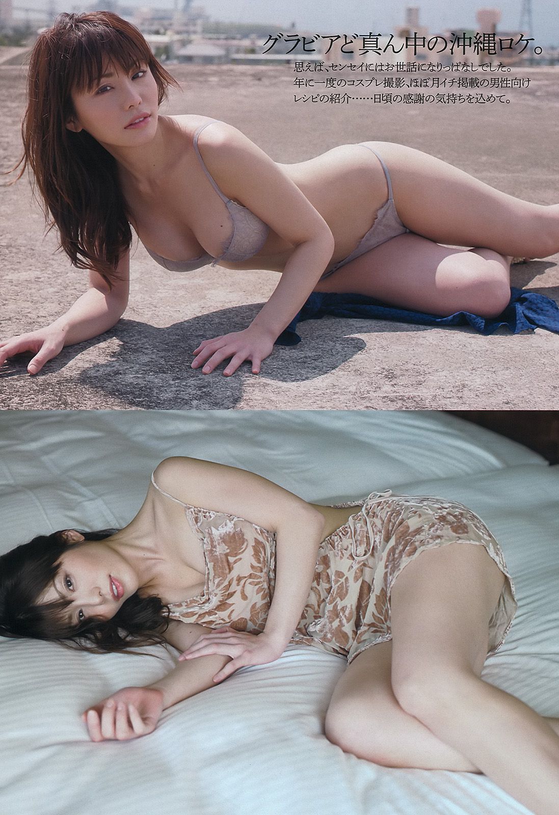 壇蜜 森崎友紀 阿部菜渚美 高橋みなみ 许维恩 池田夏希 [Weekly Playboy] 2013年No.15 写真杂志