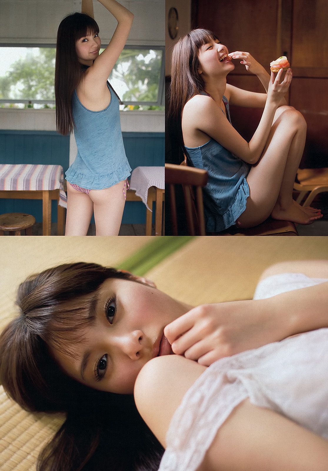 ももいろクローバーZ 横山由依 新川優愛 上間美緒 杉原杏璃 矢神久美 [Weekly Playboy] 2013年No.20 写真杂志