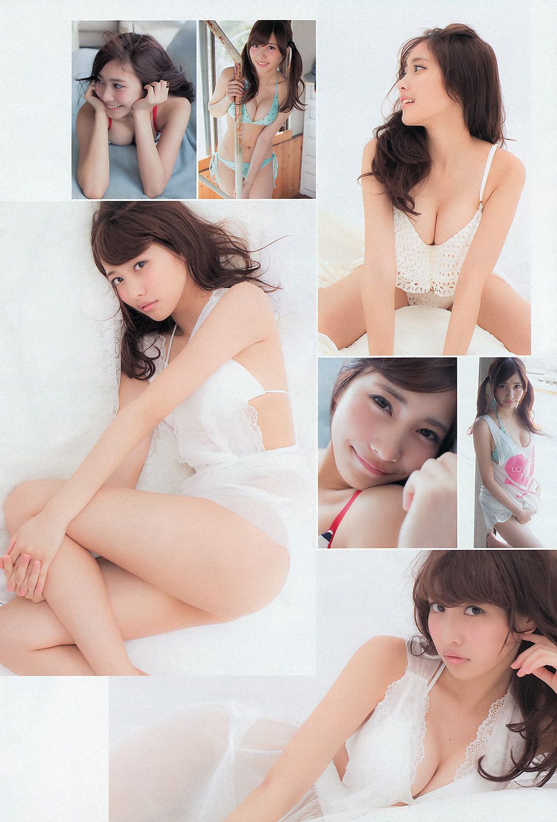 AKB48 鈴木愛理 高松リナ 高部あい 佐野ひなこ ゆうみ [Weekly Playboy] 2013年No.35 写真杂志