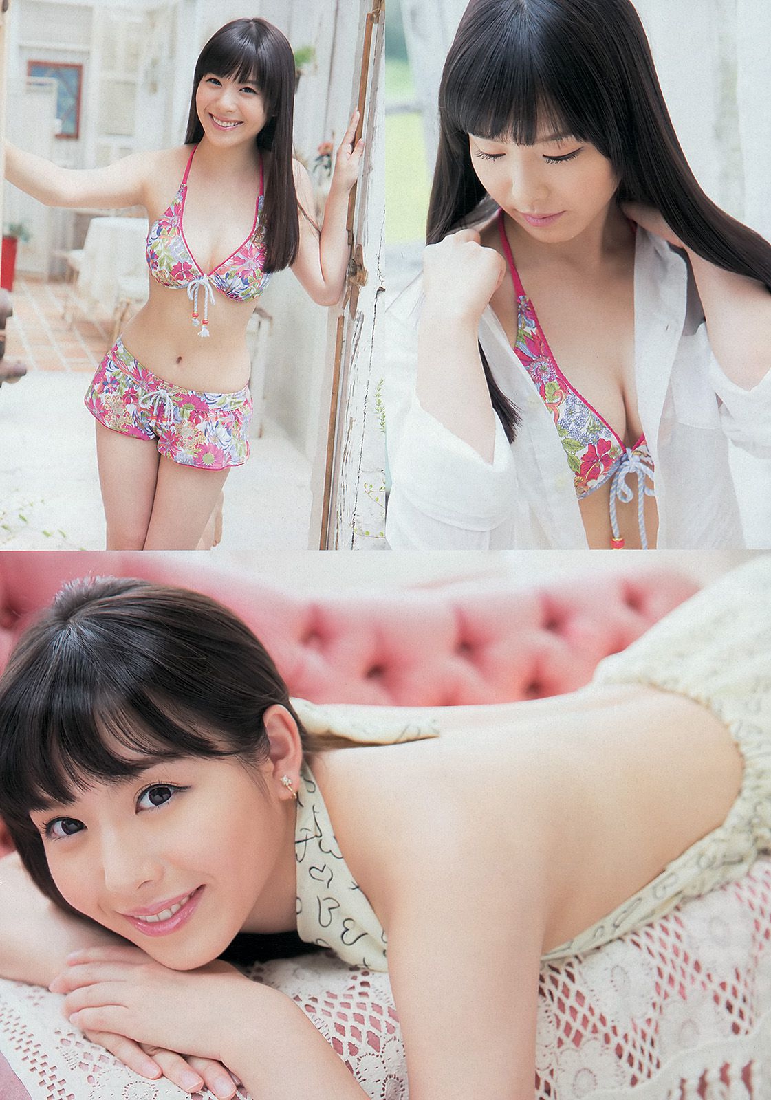 吉木りさ 佐藤すみれ 玉木碧 太田希望 鷹羽澪 喜屋武ちあき 花井瑠美 今野杏南 川栄李奈 [Weekly Playboy] 2013年No.40 写真杂志