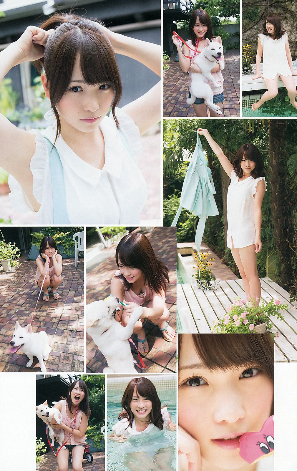 吉木りさ 佐藤すみれ 玉木碧 太田希望 鷹羽澪 喜屋武ちあき 花井瑠美 今野杏南 川栄李奈 [Weekly Playboy] 2013年No.40 写真杂志