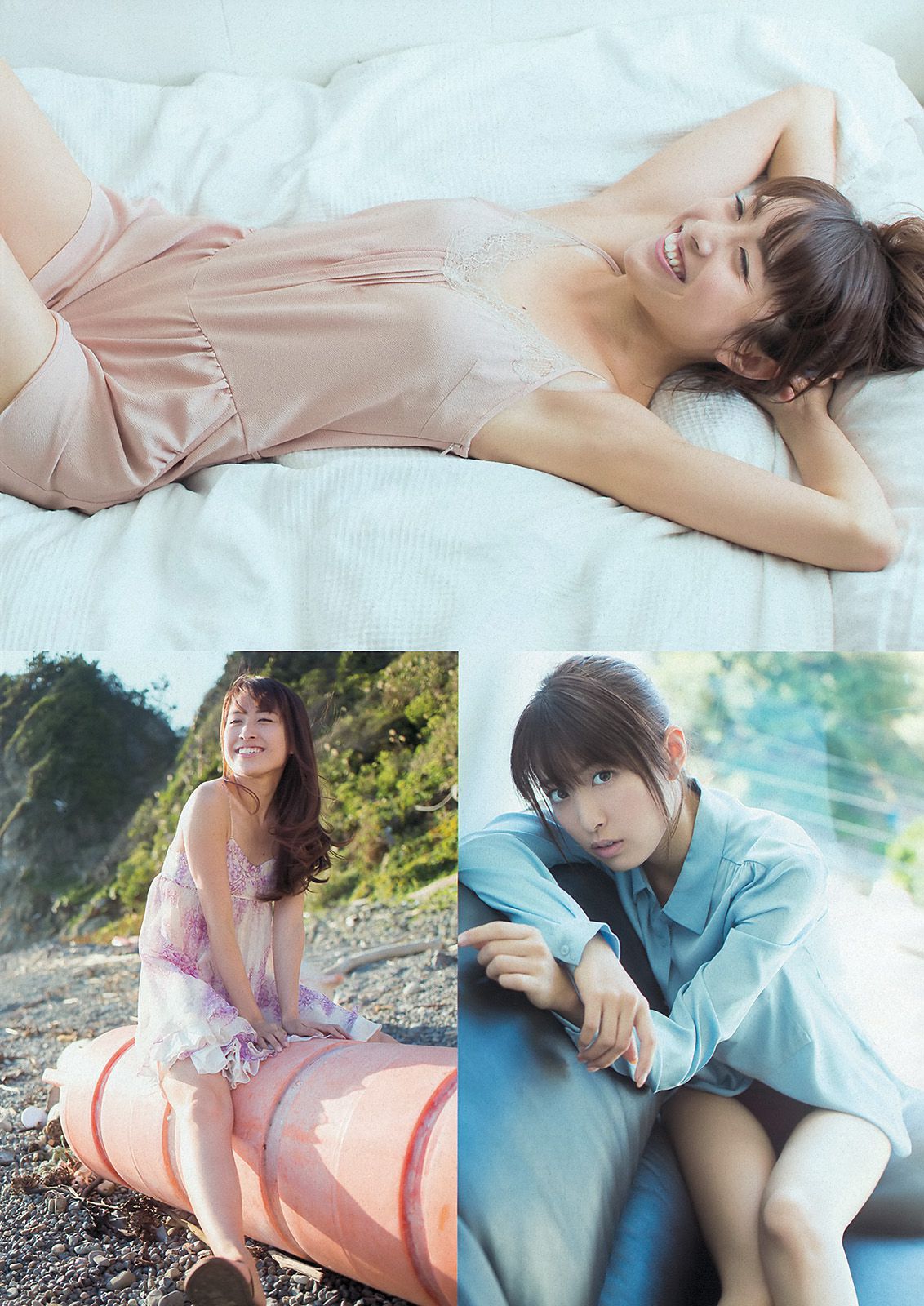 SKE48 佐藤渚 佐野ひなこ 久松郁実 AKB48 杉原杏璃 黒宮ニイナ 百川晴香 [Weekly Playboy] 2013年No.48 写真杂志